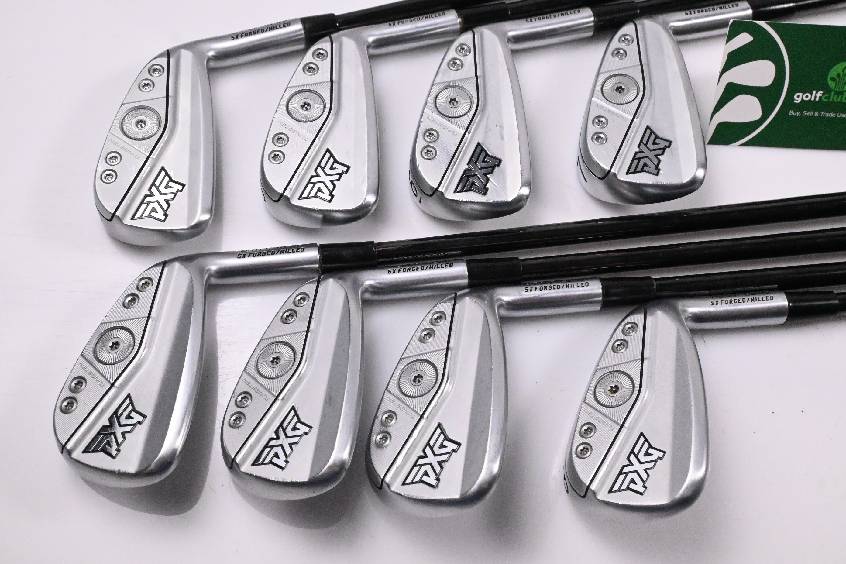 PXG 0311 P Gen6 Irons / 4-PW+GW / Stiff Flex KBS $-Taper Lite 100 Shafts