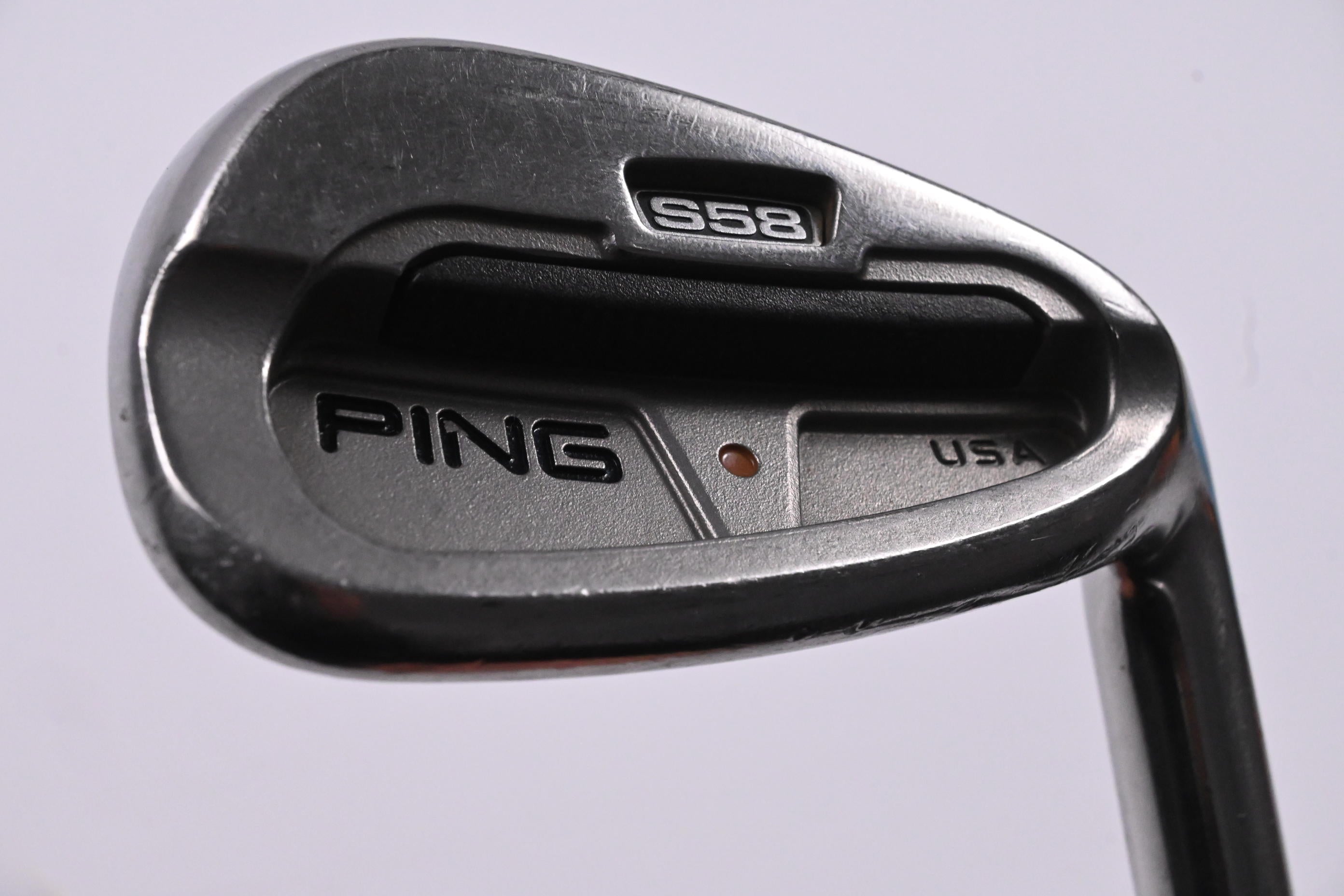 Ping S58 #9 Iron / 42.5 Degree / Brown Dot / Stiff Flex Ping Z-Z65 Shaft