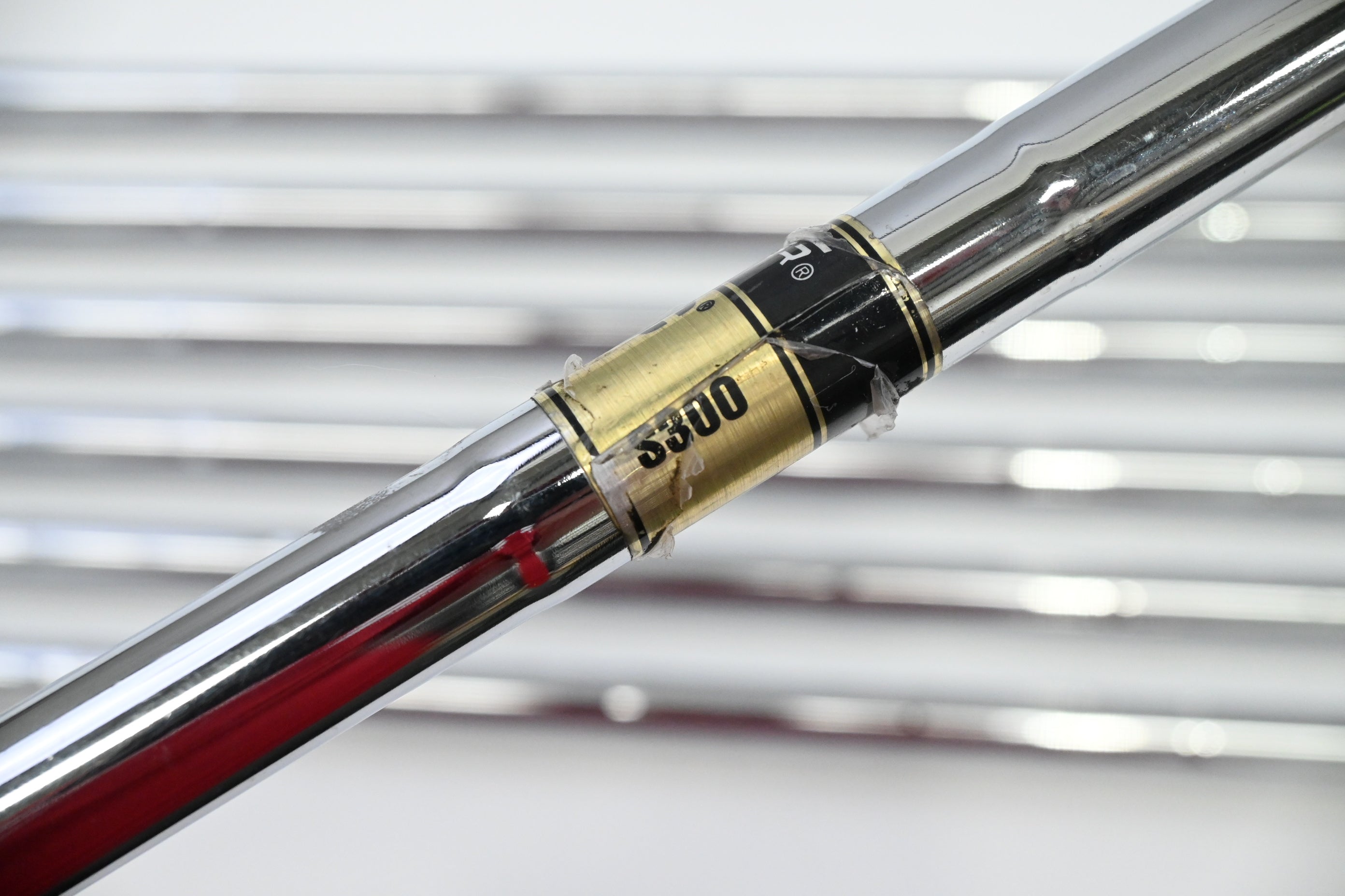 Ping i500 Irons / 5-PW+UW / Green Dot / Stiff Flex Dynamic Gold S300 Shafts