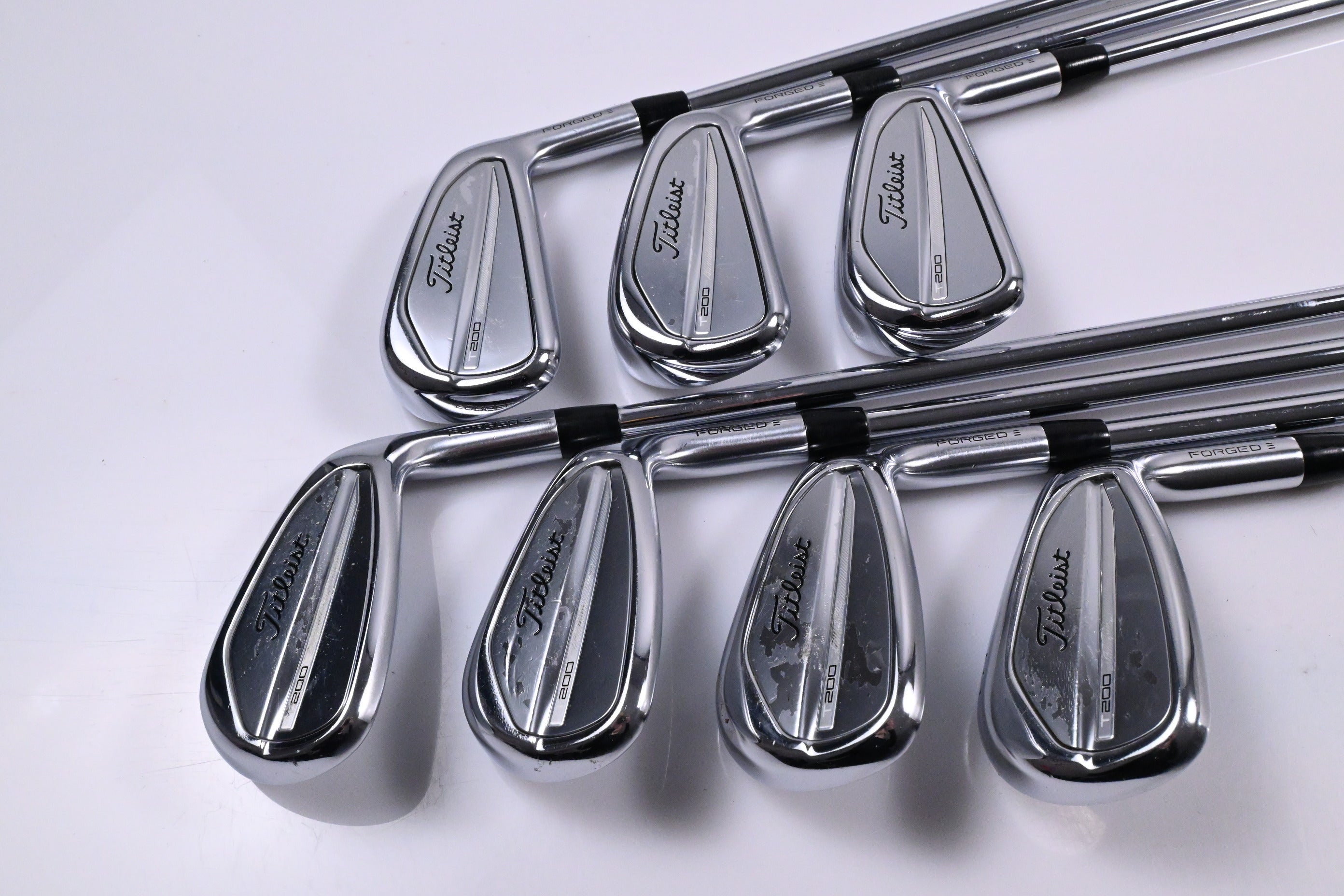 Titleist T200 2023 Irons / 5-PW+48° / Regular Flex AMT Black R300 Shafts
