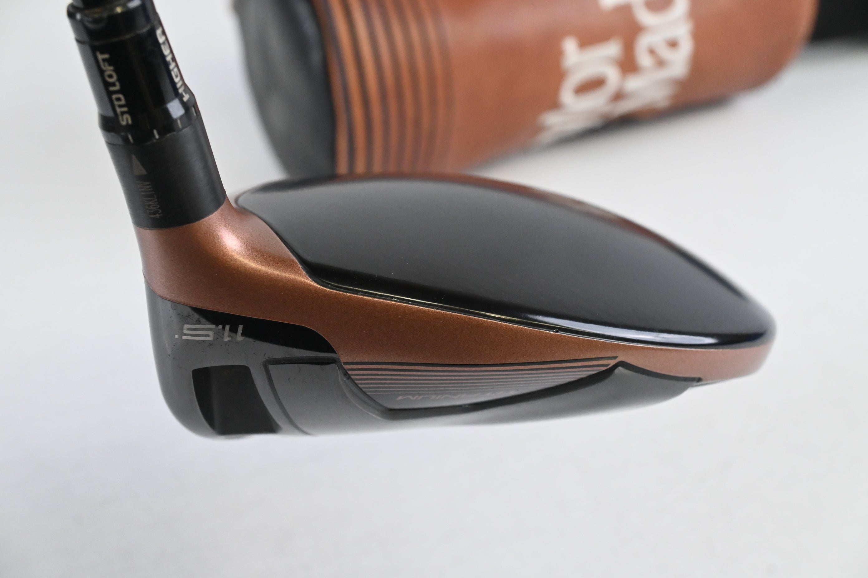 Taylormade BRNR Copper Mini Driver / 11.5 Degree / X-Flex HZRDUS Black 70 Shaft