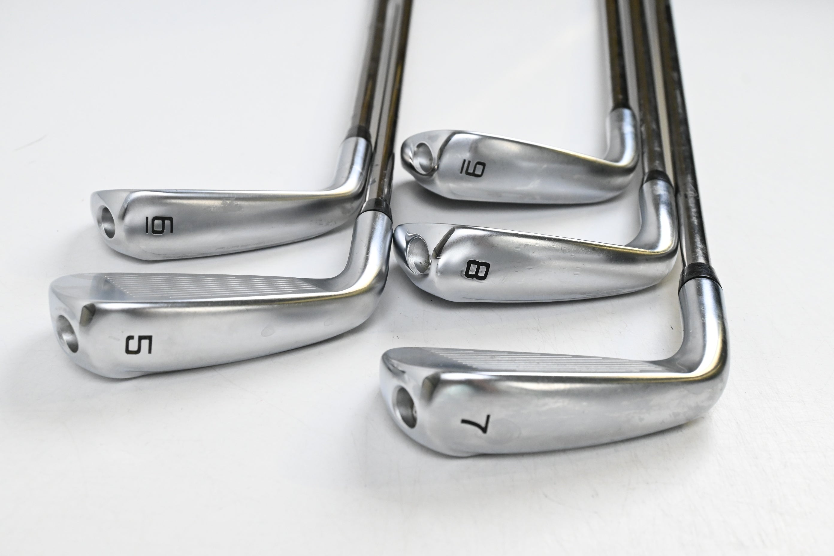 Cobra King Radspeed Irons / 5-9i / Regular Flex UST Mamiya Recoil 95 Shafts