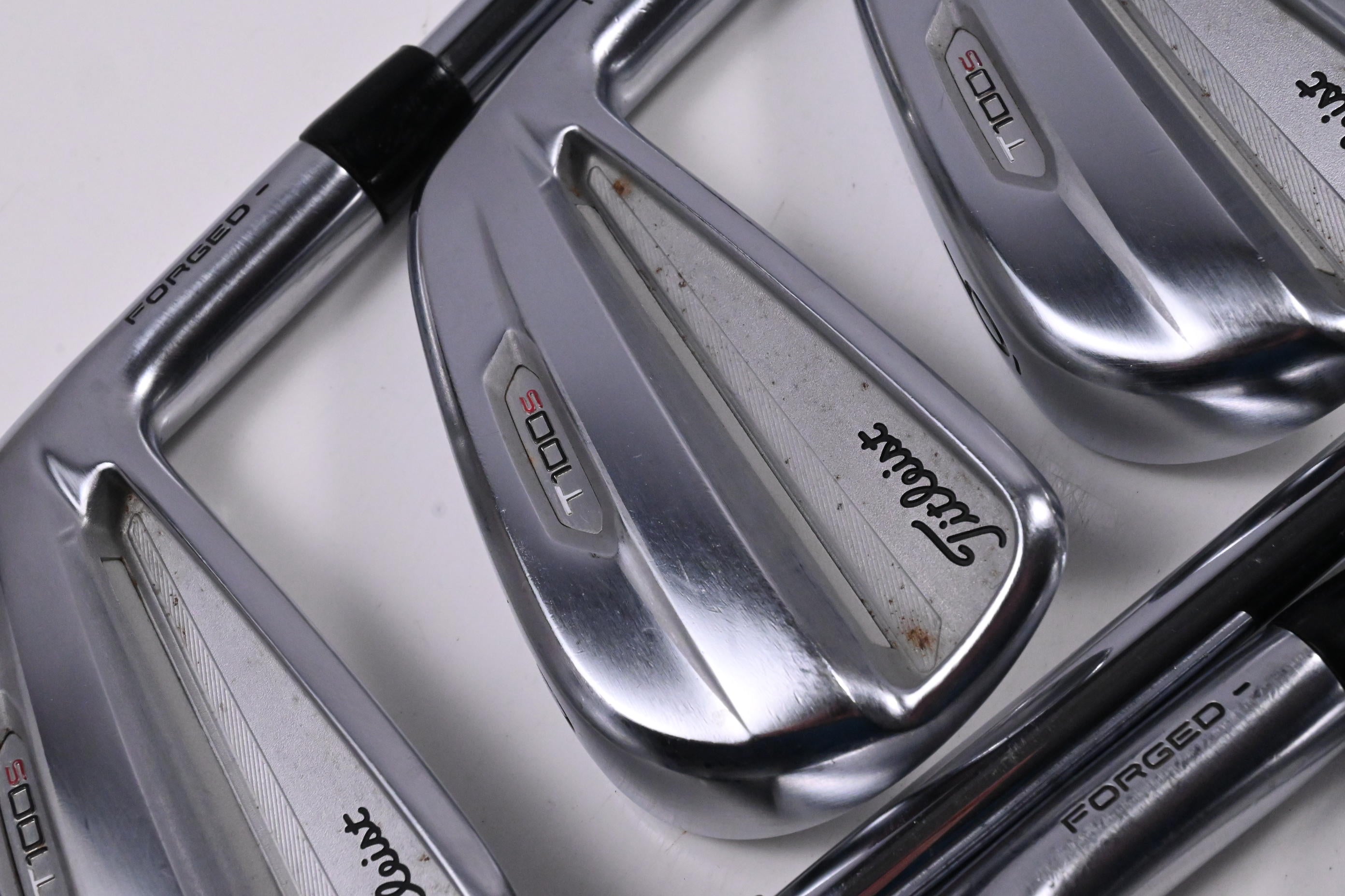 Titleist T100.S 2021 Irons / 4-PW / Stiff Flex AMT Black S300 Shafts