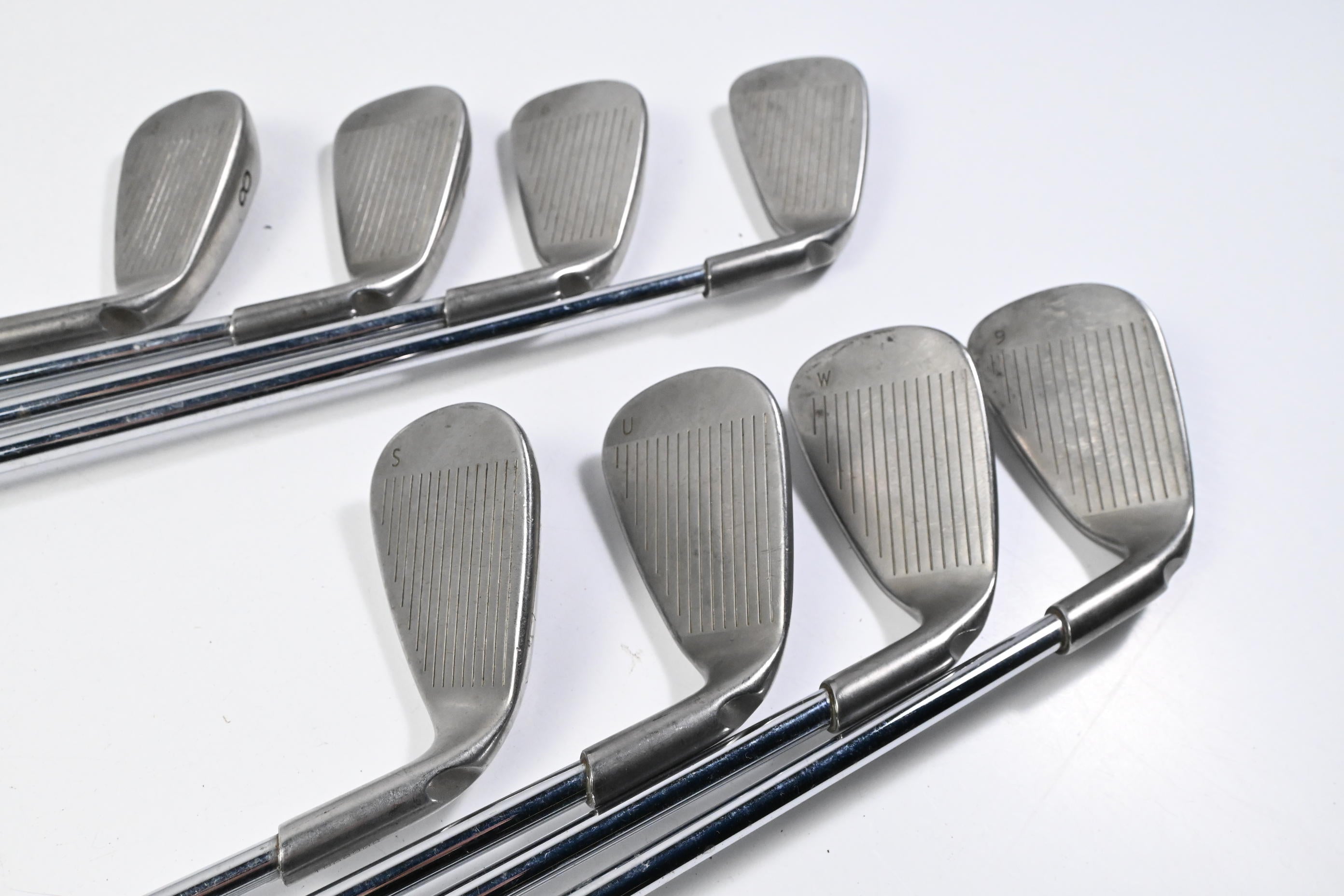 Left Hand Ping G25 Irons / 5-PW+GW+SW / Black Dot / Regular Flex Ping CFS Shafts