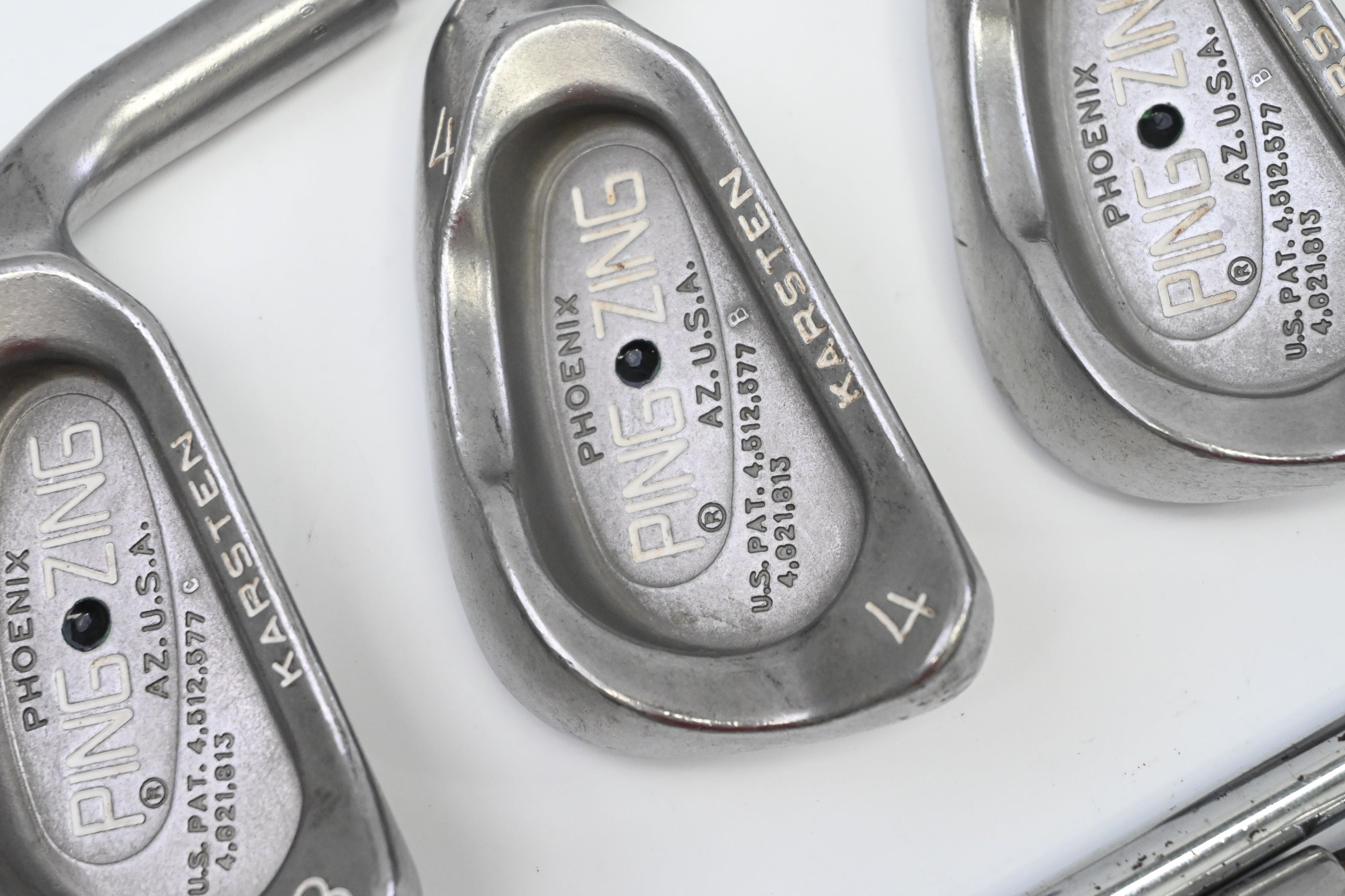 Ping Zing Irons / 3-PW / Black Dot / Stiff Flex Ping JZ Shafts