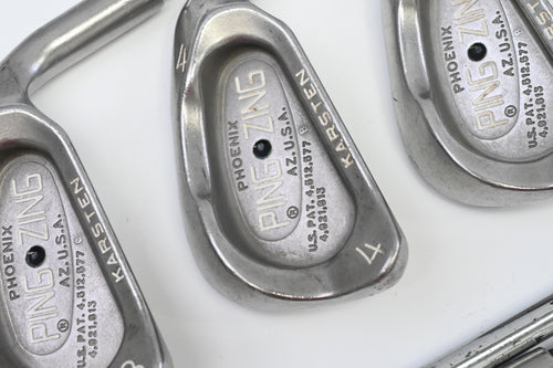 Ping Zing Irons / 3-PW / Black Dot / Stiff Flex Ping JZ Shafts