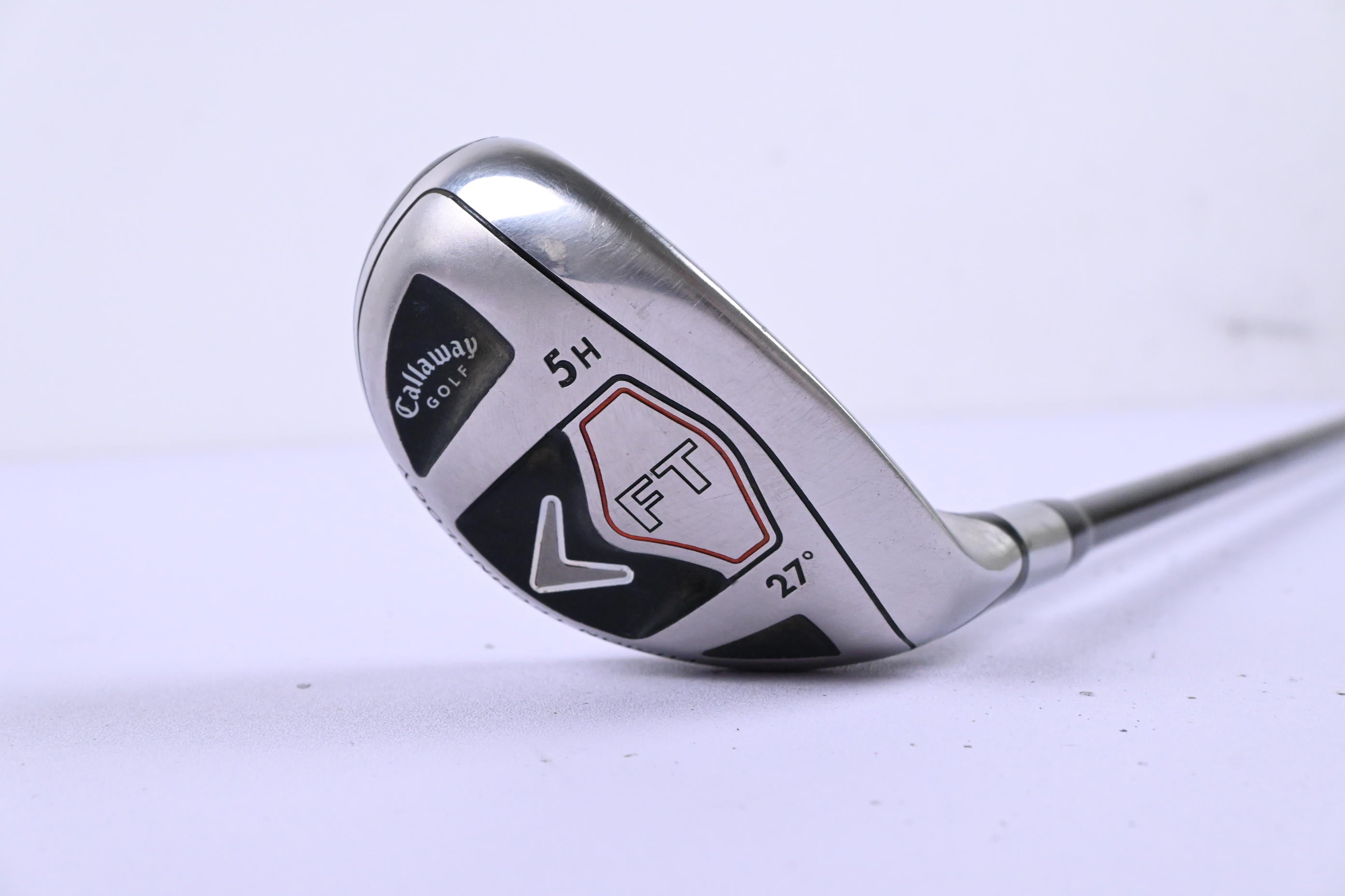Callaway FT #5 Hybrid / 27 Degree / Regular Flex Fujikura Fit-On M Shaft