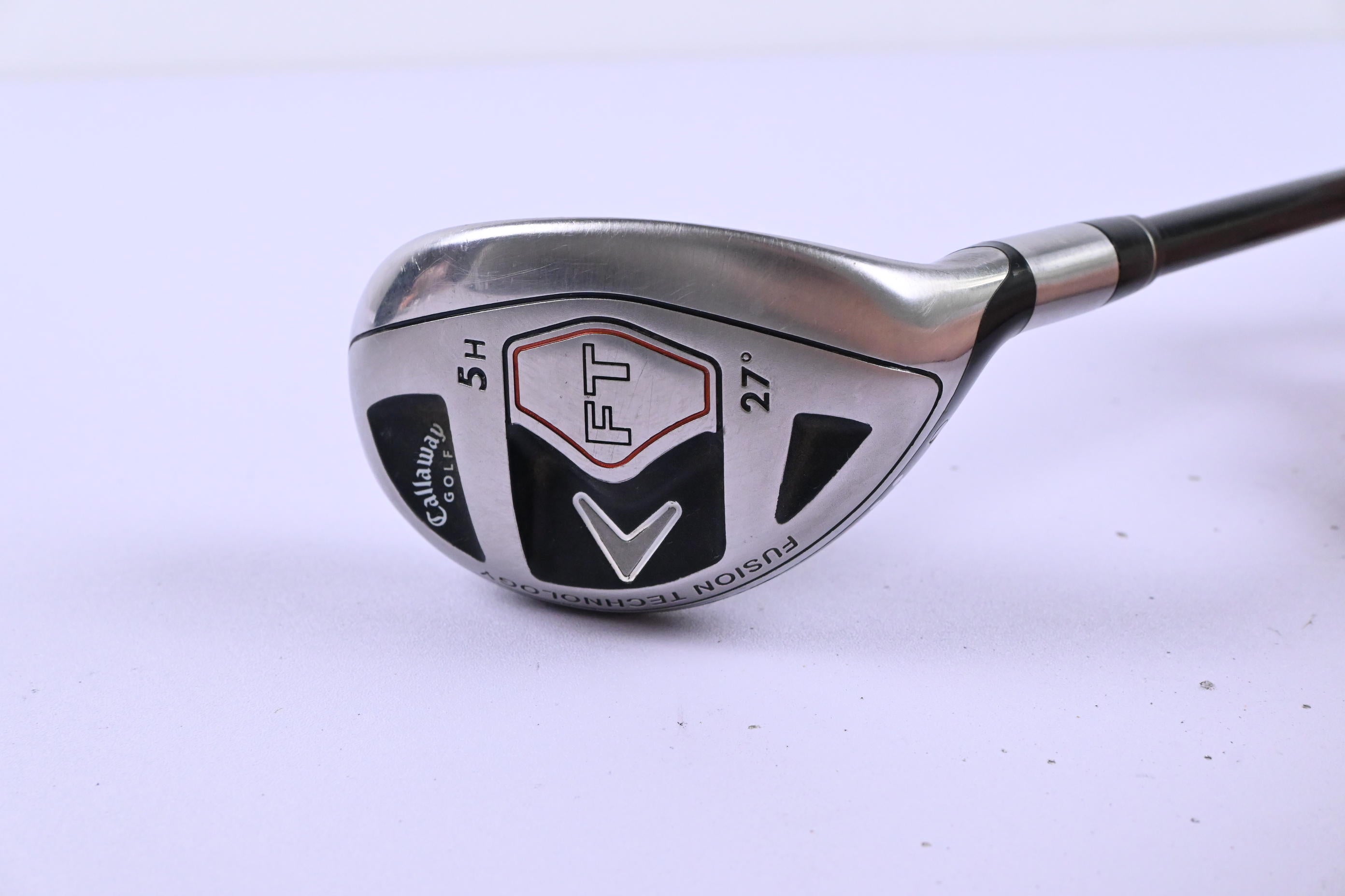 Callaway FT #5 Hybrid / 27 Degree / Regular Flex Fujikura Fit-On M Shaft