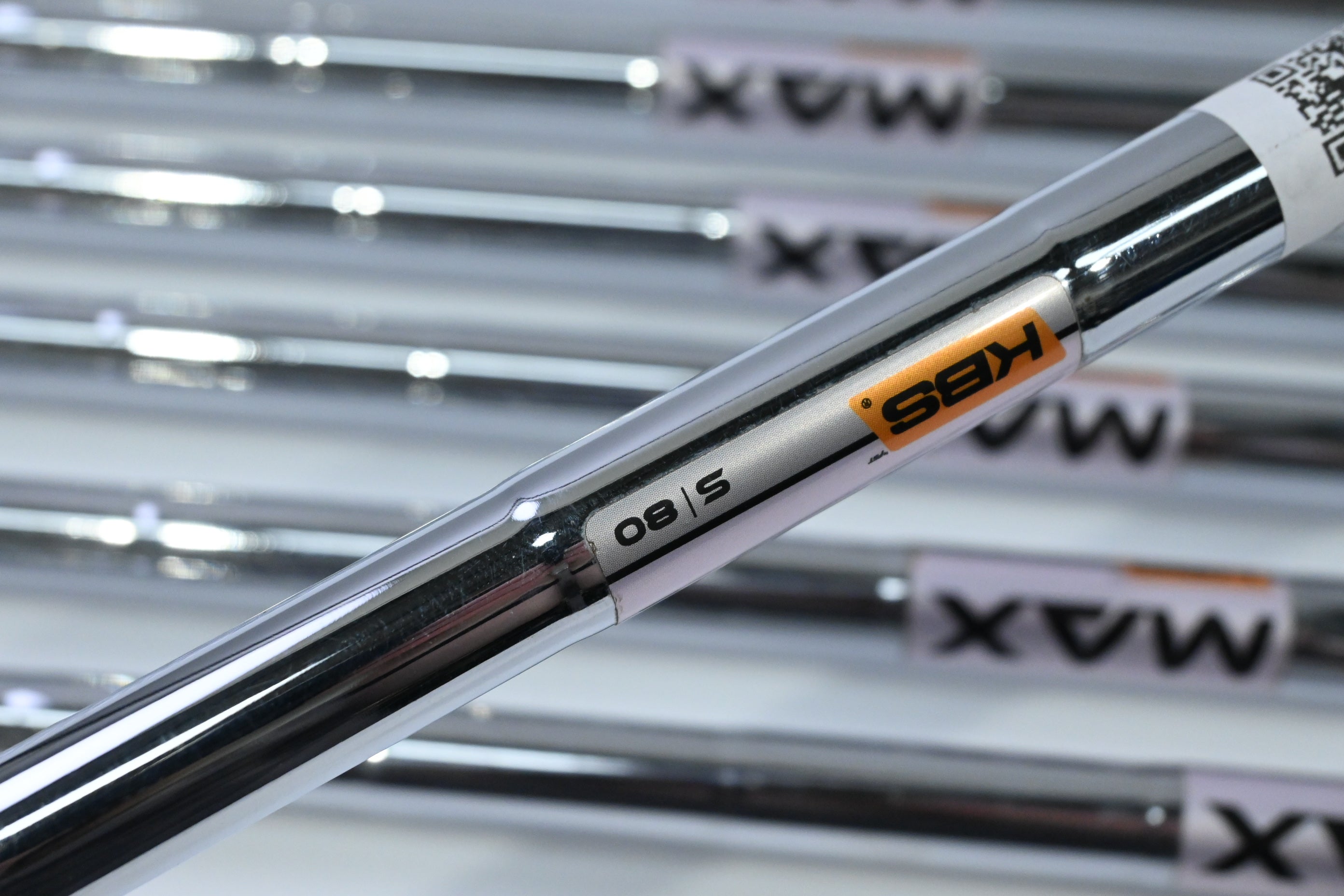 Callaway Mavrik Max Irons / 5-PW+SW / Stiff Flex KBS Max 80 Shafts