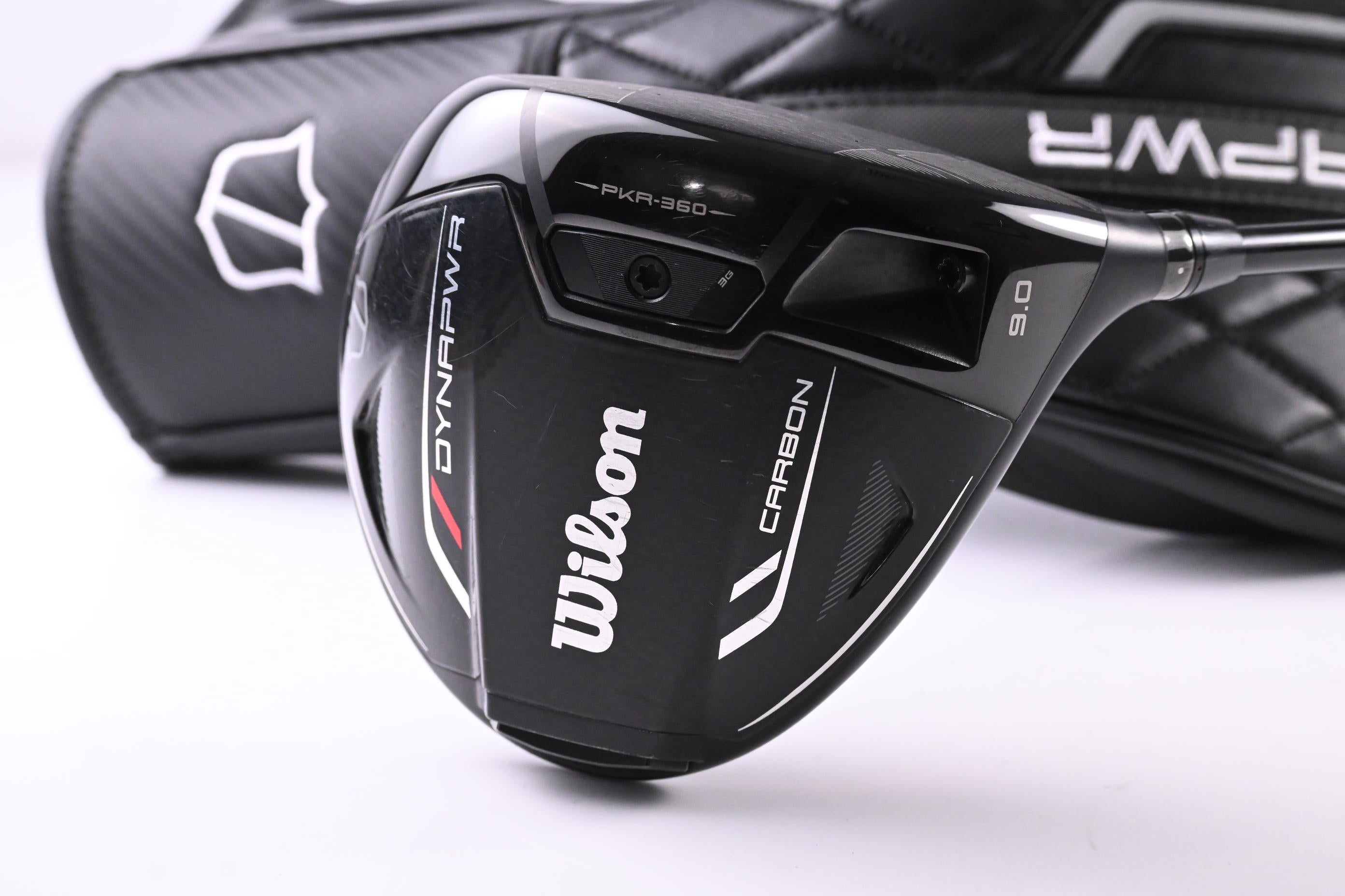 Wilson DYNAPWR Carbon 2025 Driver / 9 Degree / Stiff Flex HZRDUS Smoke RDX Black