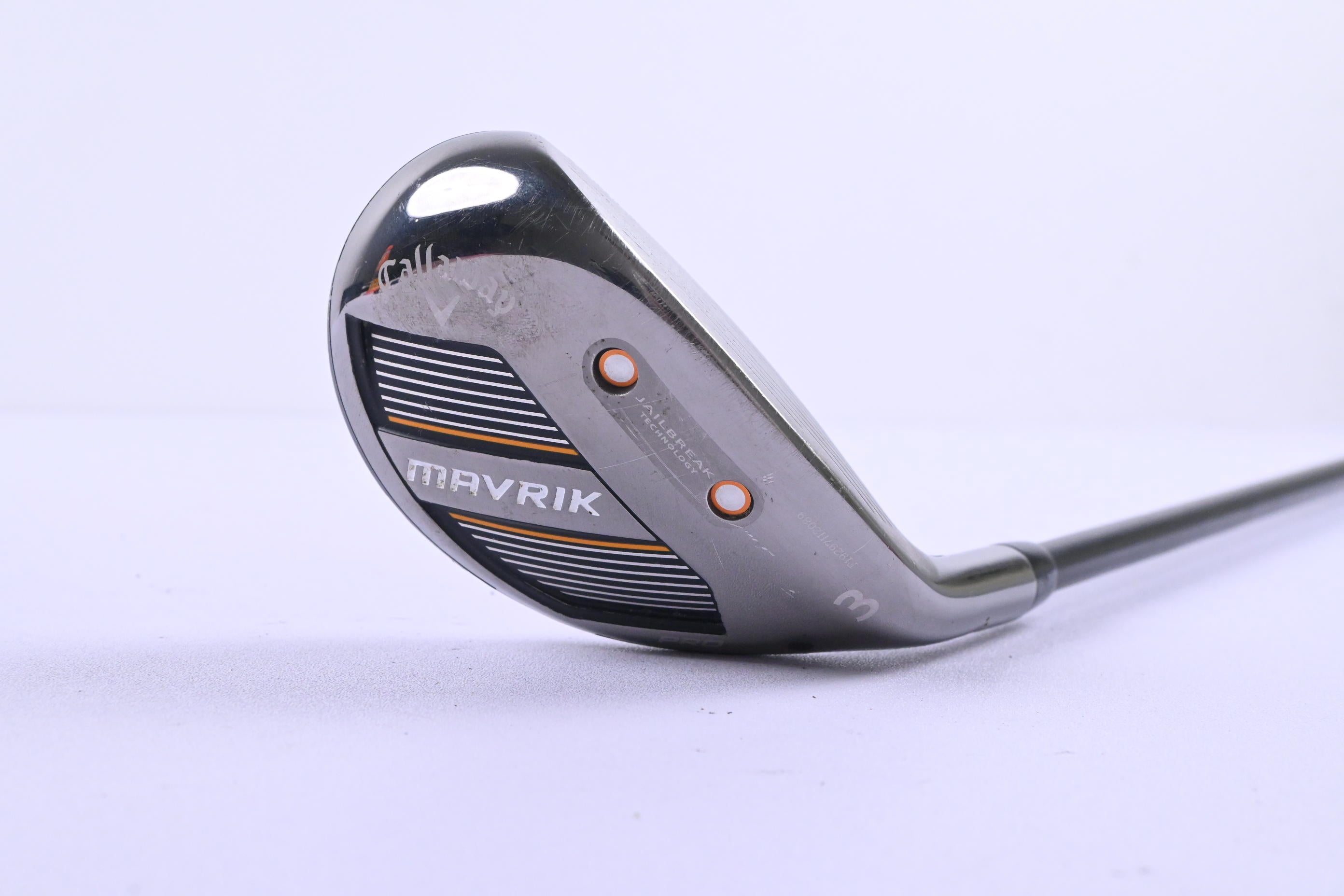 Callaway Mavrik #3 Hybrid / 20 Degree / Stiff Flex KBS Hybrid 80 Shaft