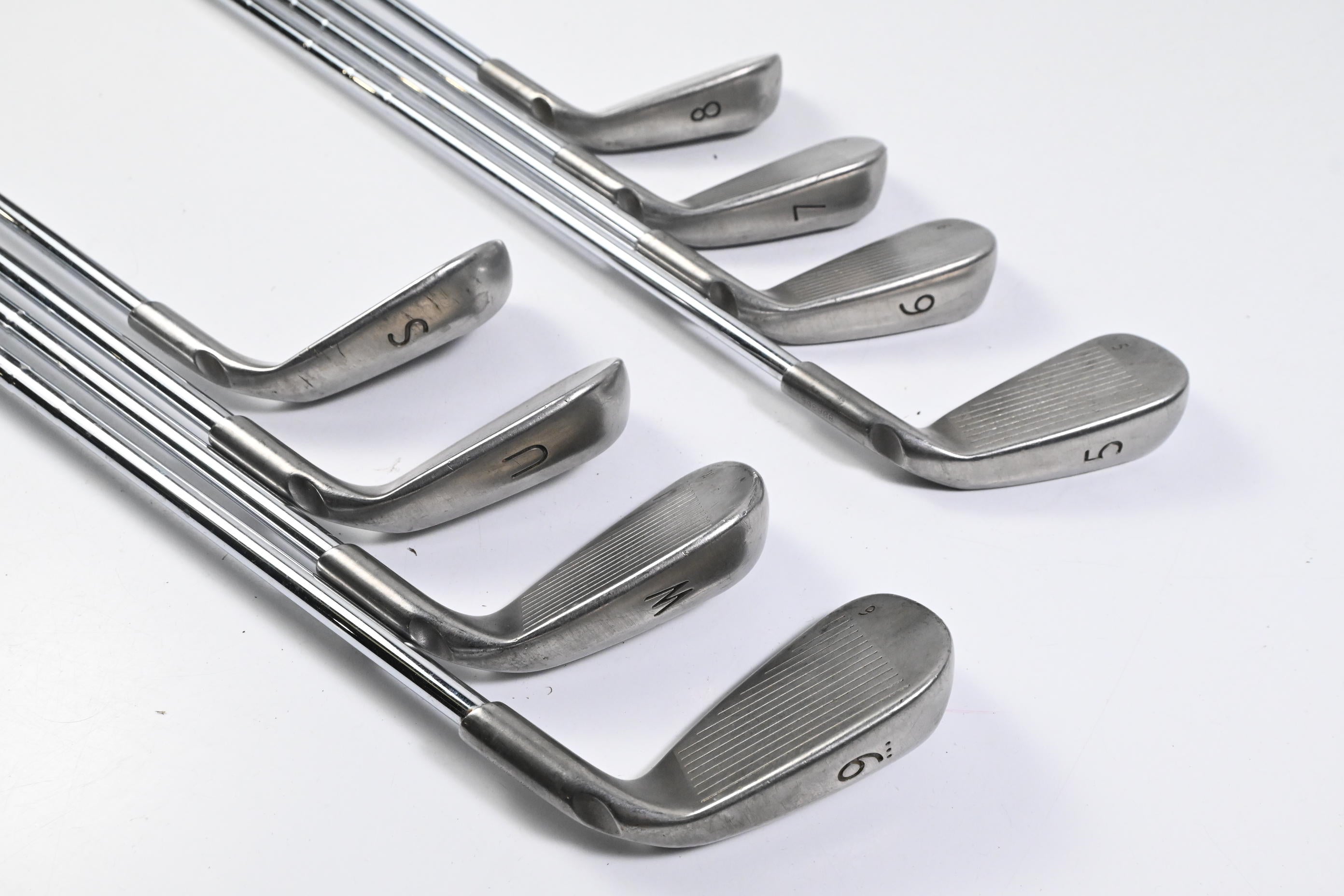 Left Hand Ping G25 Irons / 5-PW+GW+SW / Black Dot / Regular Flex Ping CFS Shafts