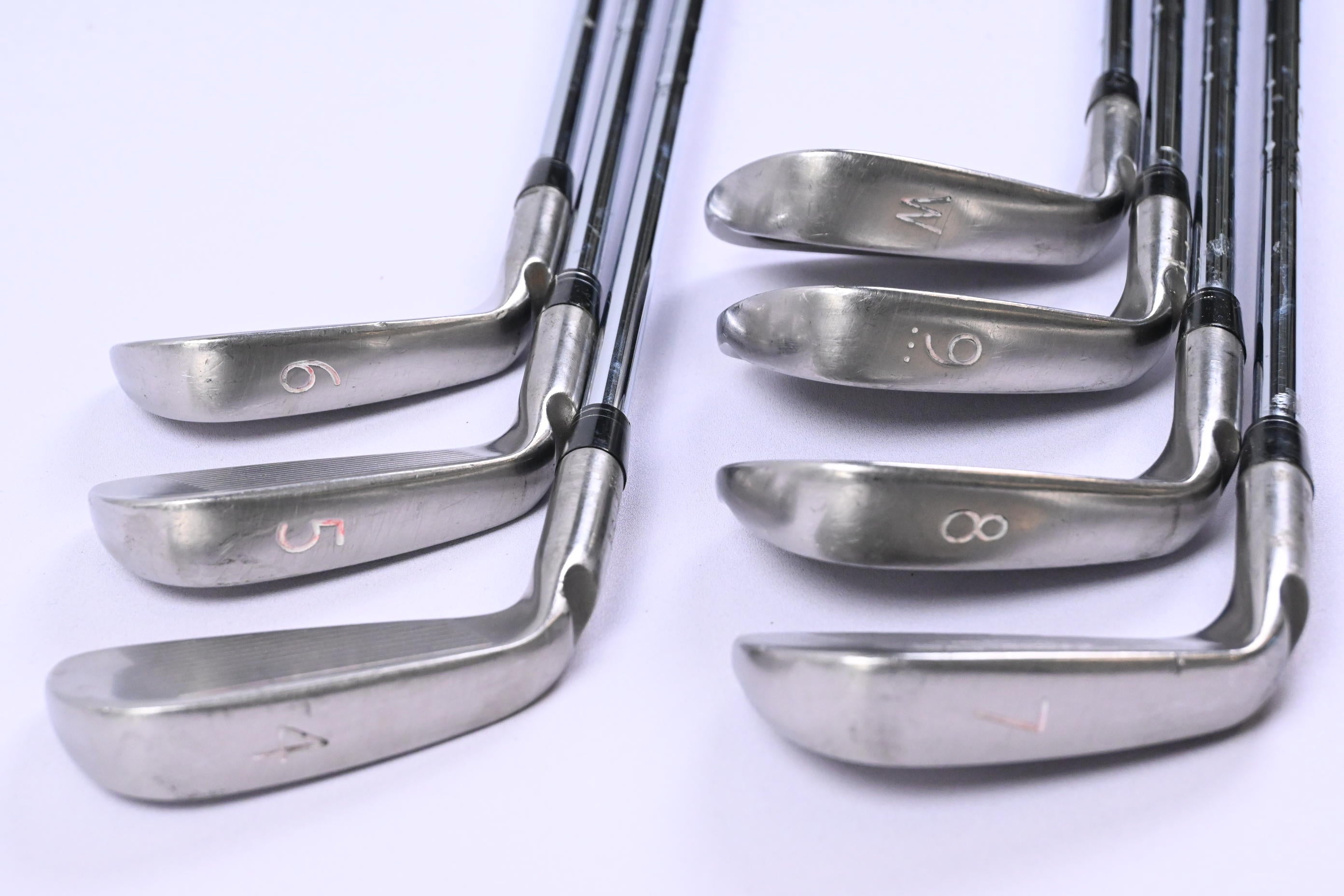 Ping S58 Irons / 4-PW / Blue Dot / Stiff Flex Steel Shafts