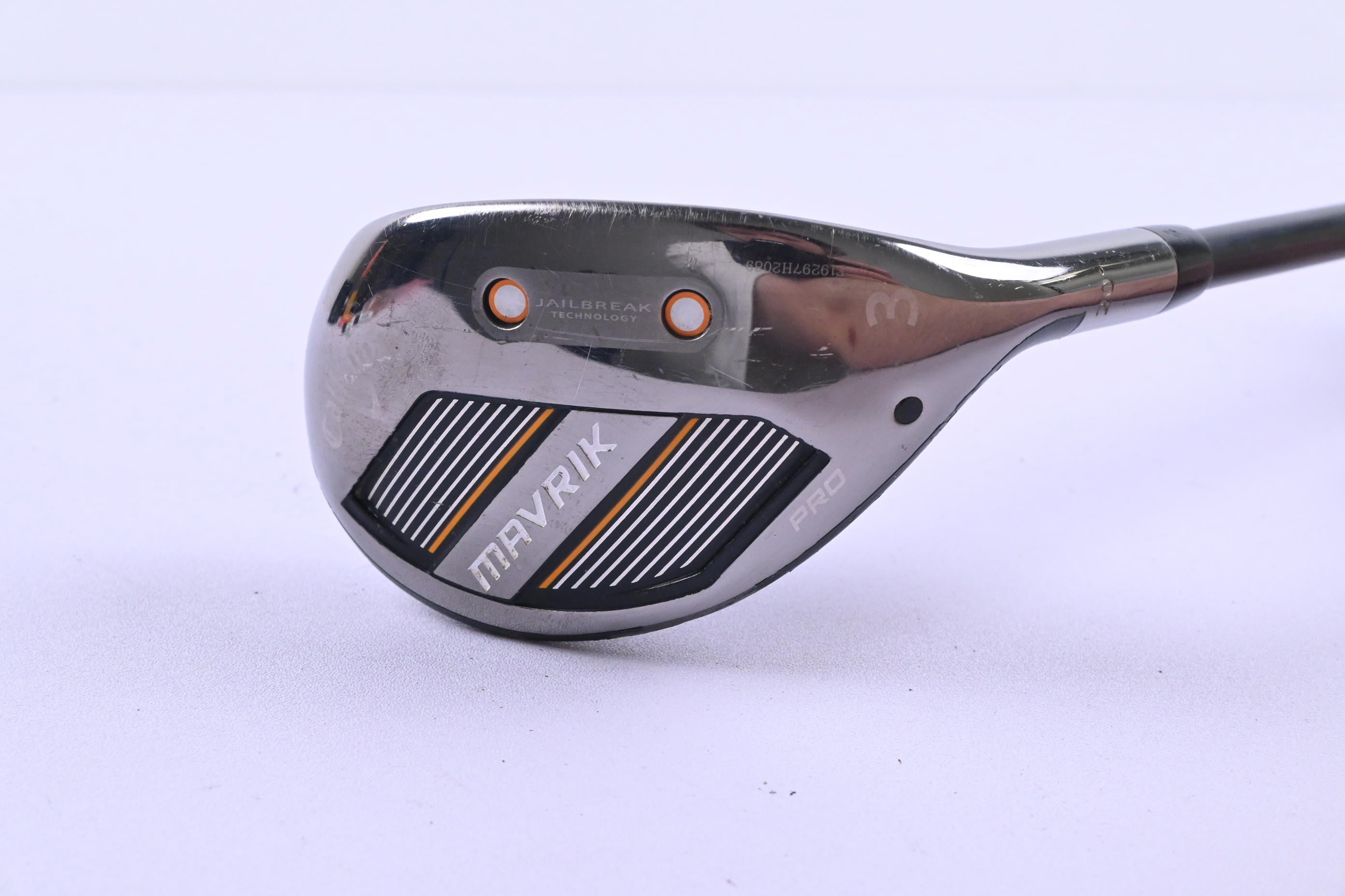 Callaway Mavrik #3 Hybrid / 20 Degree / Stiff Flex KBS Hybrid 80 Shaft