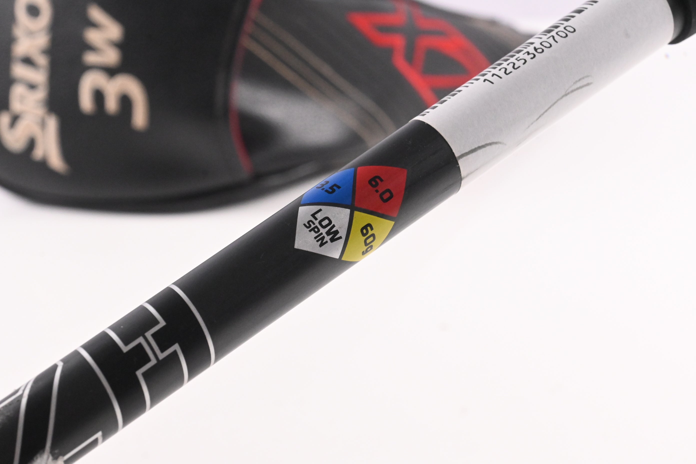 Srixon ZX #3 Wood / 15 Degree / Stiff Flex Hzrdus Smoke Black 60 Shaft
