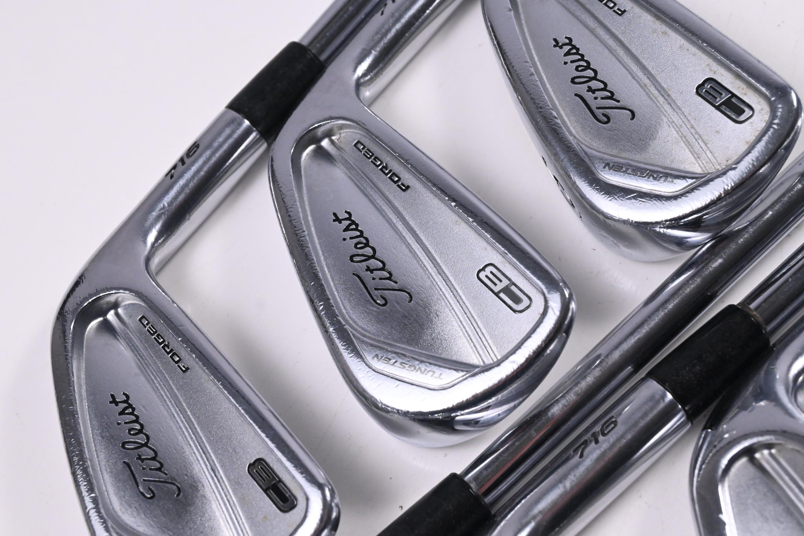 Titleist 716 CB Irons / 4-PW / Stiff Flex Dynamic Gold AMT S300 Shafts