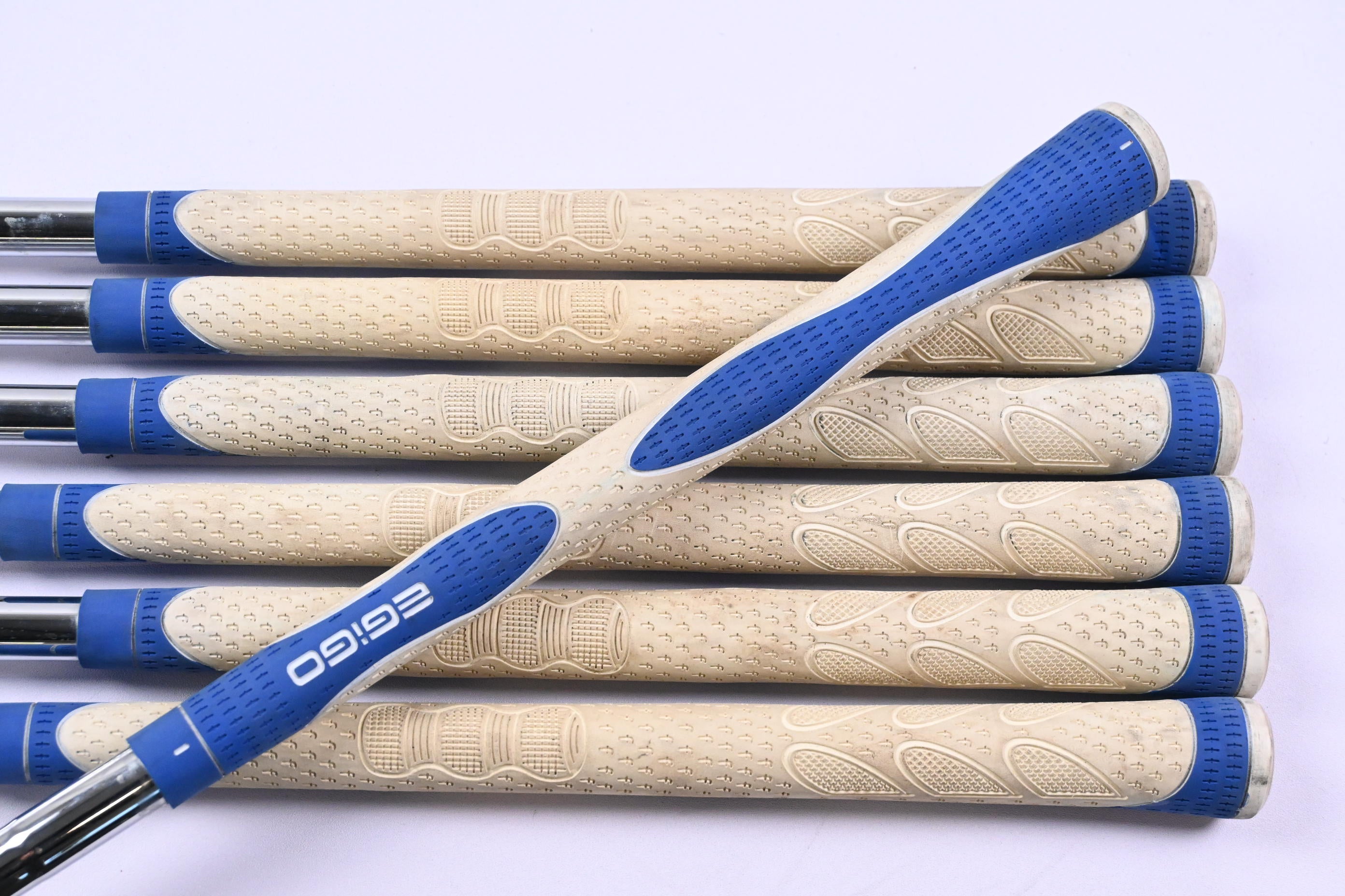 Ping S58 Irons / 4-PW / Blue Dot / Stiff Flex Steel Shafts