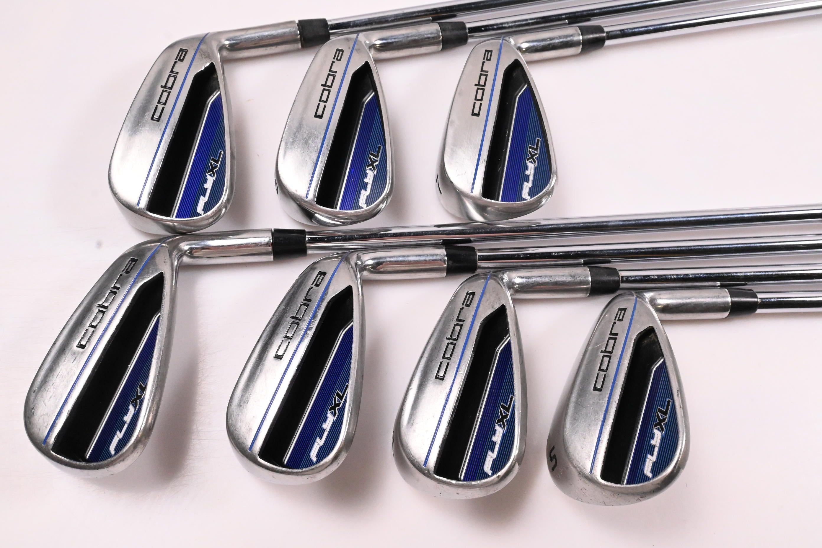 Cobra Fly XL Irons / 5-PW+SW / Regular Flex Cobra Shafts