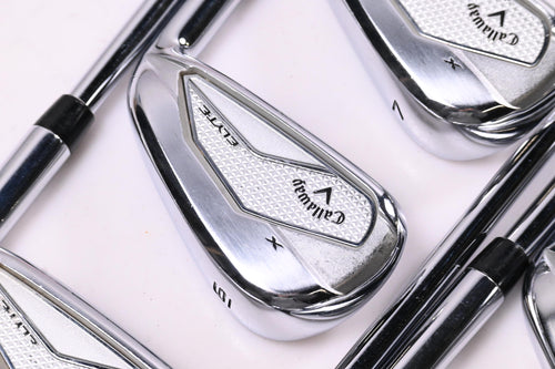 Callaway Elyte X Irons / 5-PW+SW / Regular Flex Vector 80 Shafts