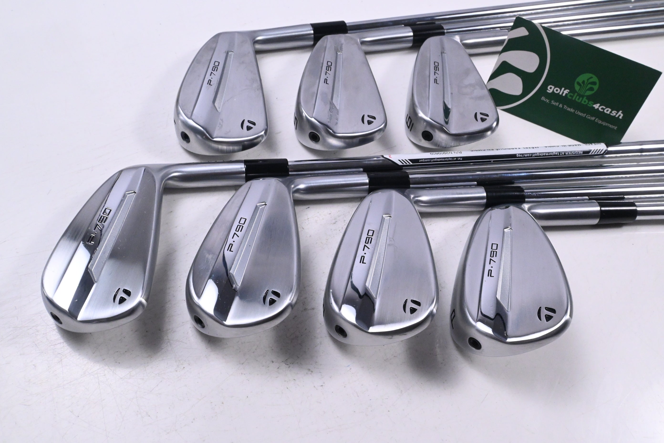 Taylormade P790 2025 Irons / 4-PW / Stiff Flex N.S.Pro Modus³ Tour 105 Shafts