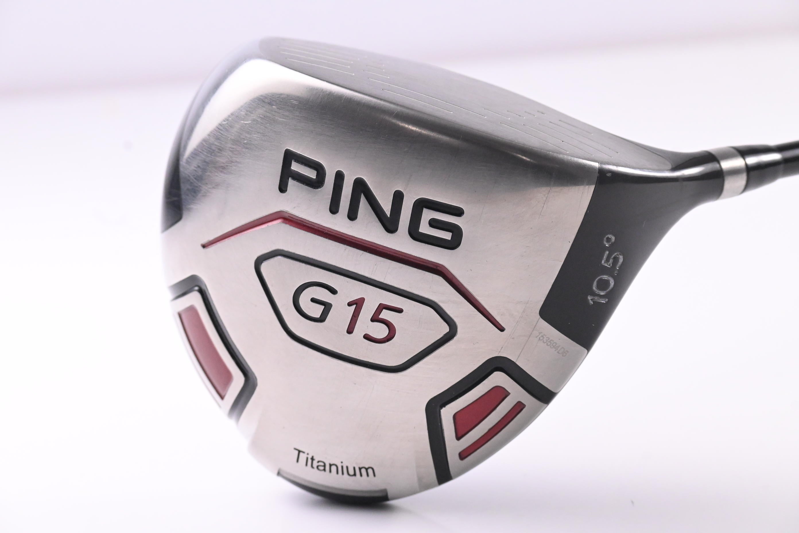 Ping G15 Driver / 10.5 Degree / Stiff Flex Aldila Serrano 60 Shaft