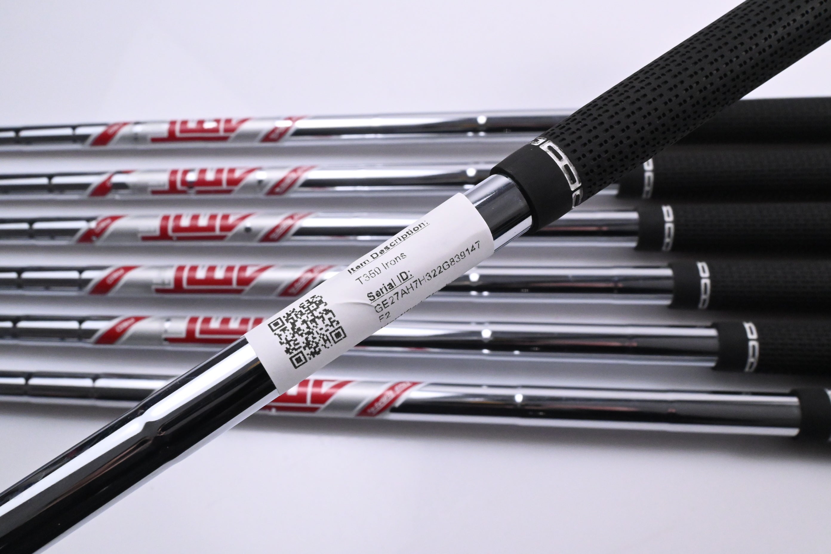 Titleist T350 Irons / 5-PW+48° / Regular Flex AMT Red R300 Shafts