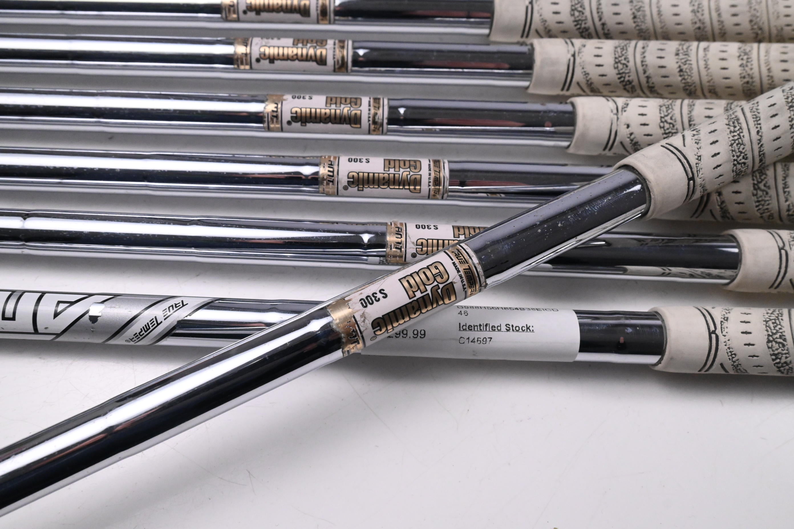Titleist 716 CB Irons / 4-PW / Stiff Flex Dynamic Gold AMT S300 Shafts