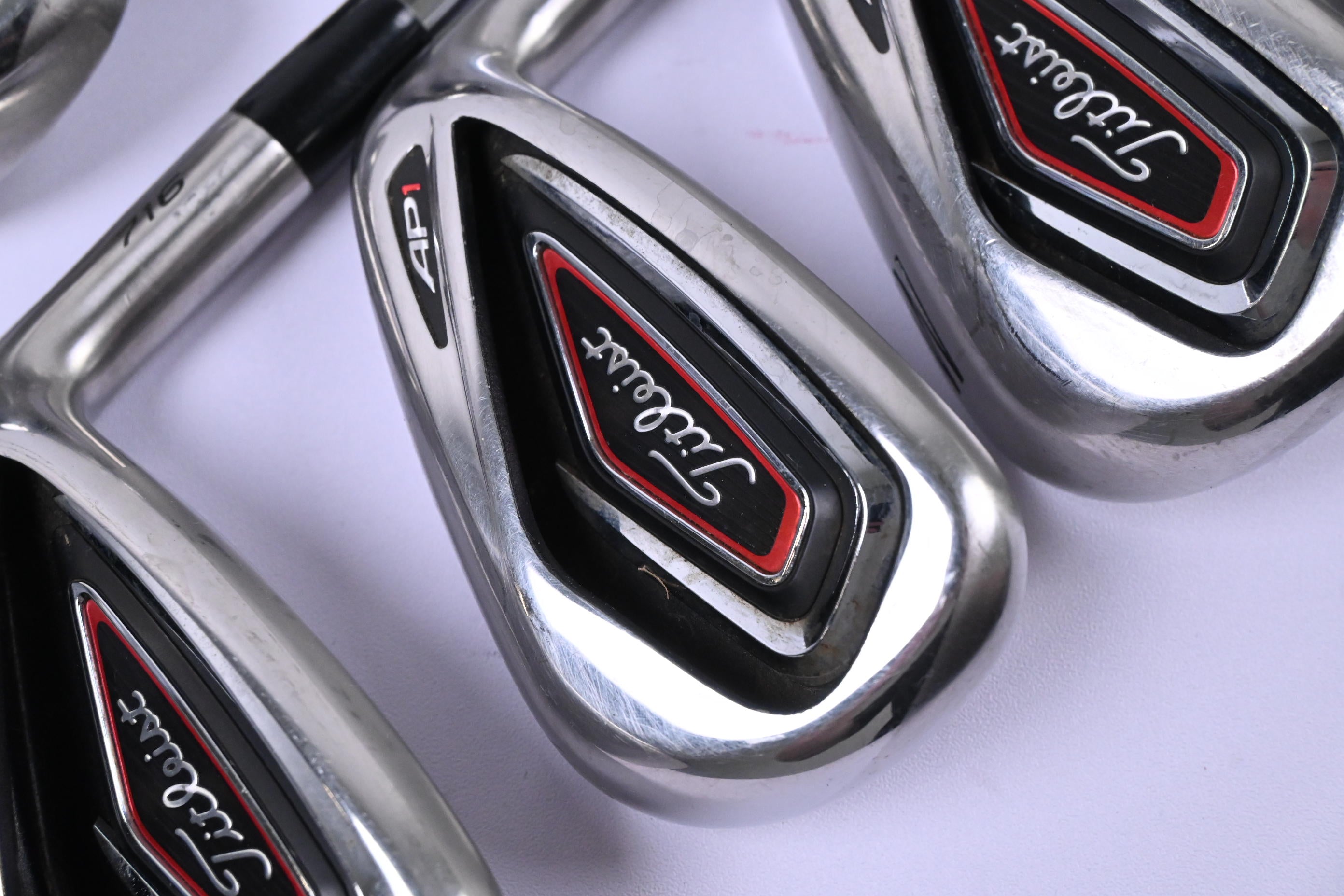 Titleist 716 AP1 Irons / 5-PW+GW / Stiff Flex KBS Tour Shafts