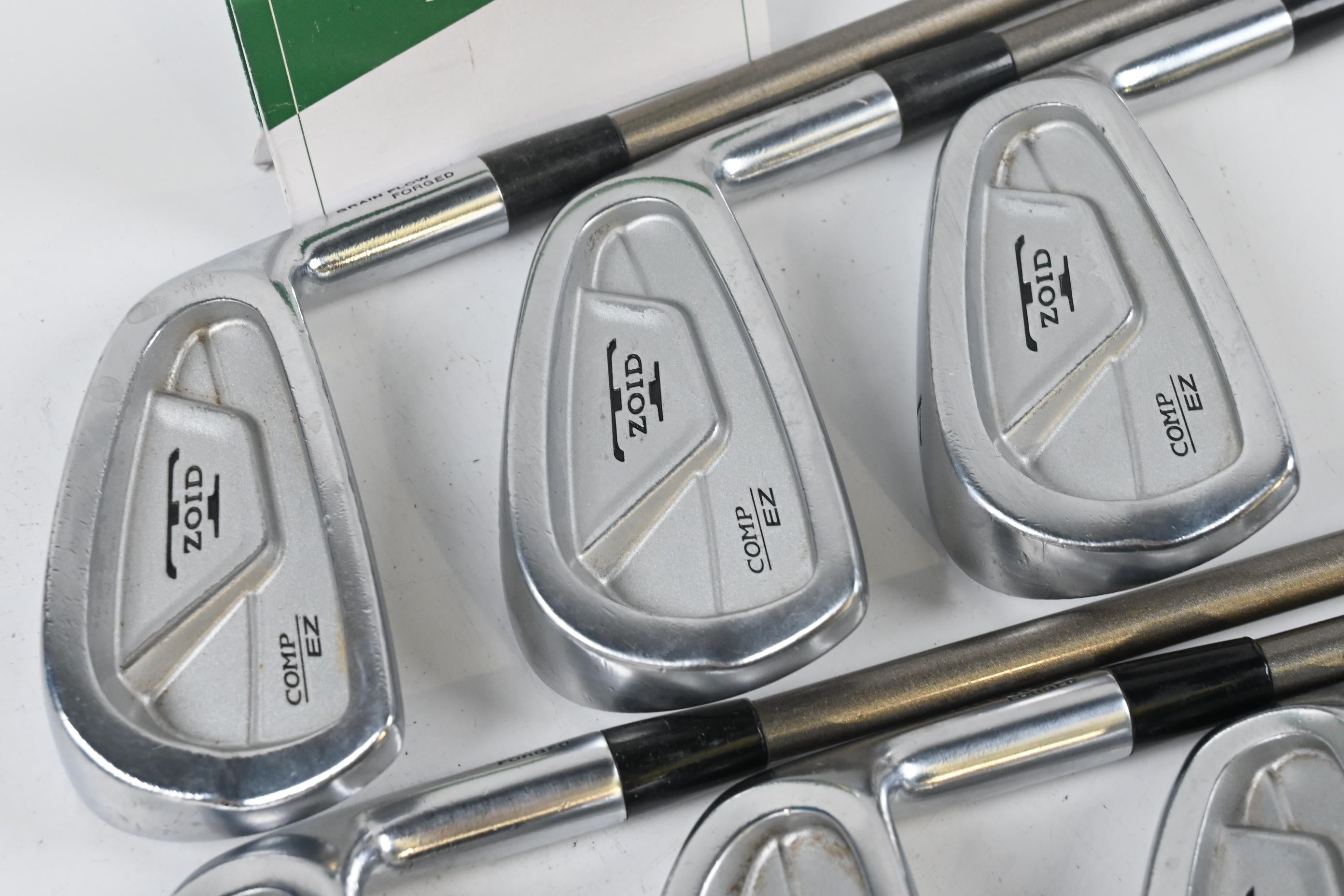 Ladies Mizuno T-Zoid Comp EZ Irons / 5-PW+SW / Ladies Flex Mizuno Shafts