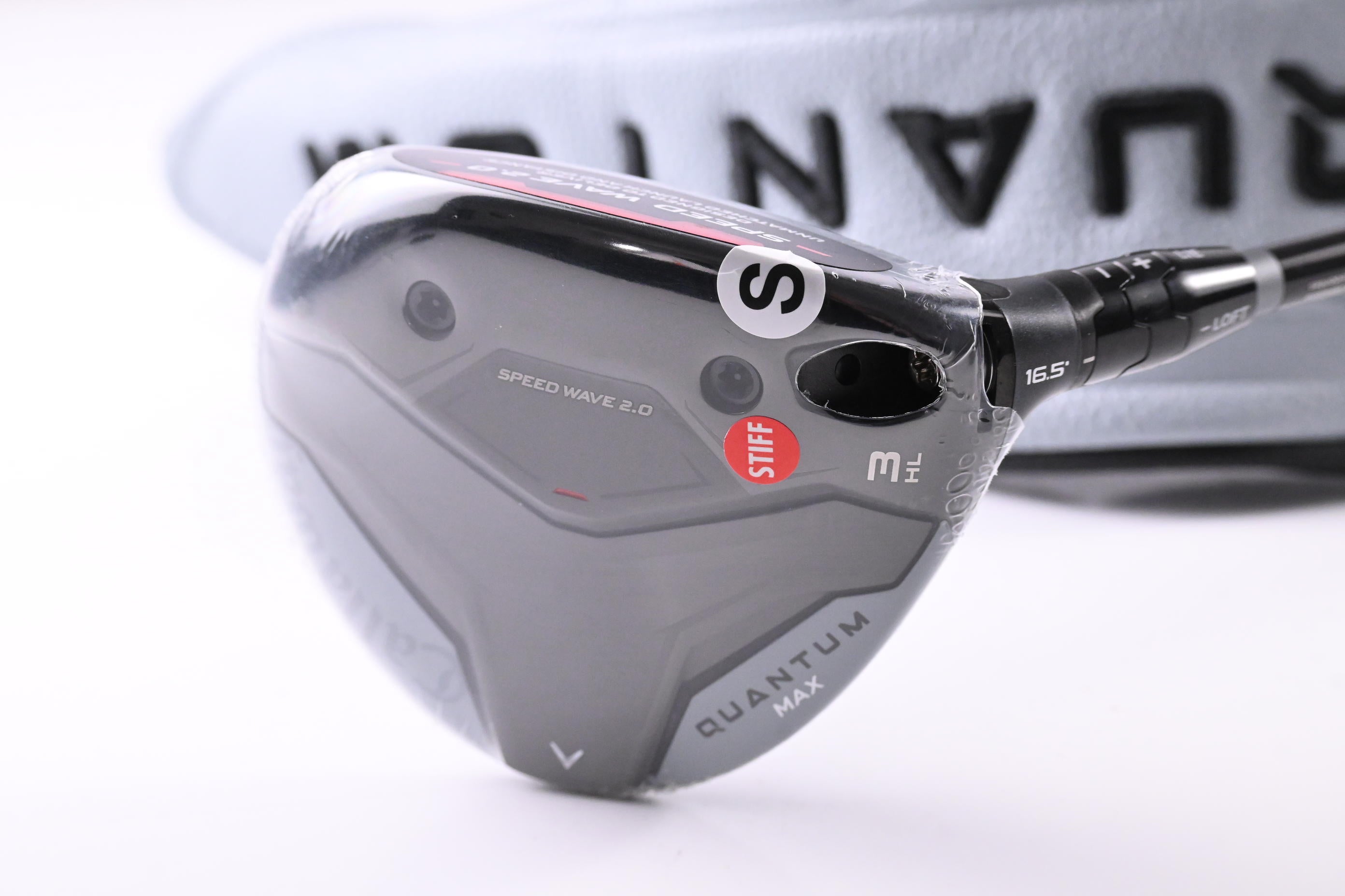 Callaway Quantum Max #3HL Wood / 16.5 Degree / Stiff Flex Denali Frost Silver 60