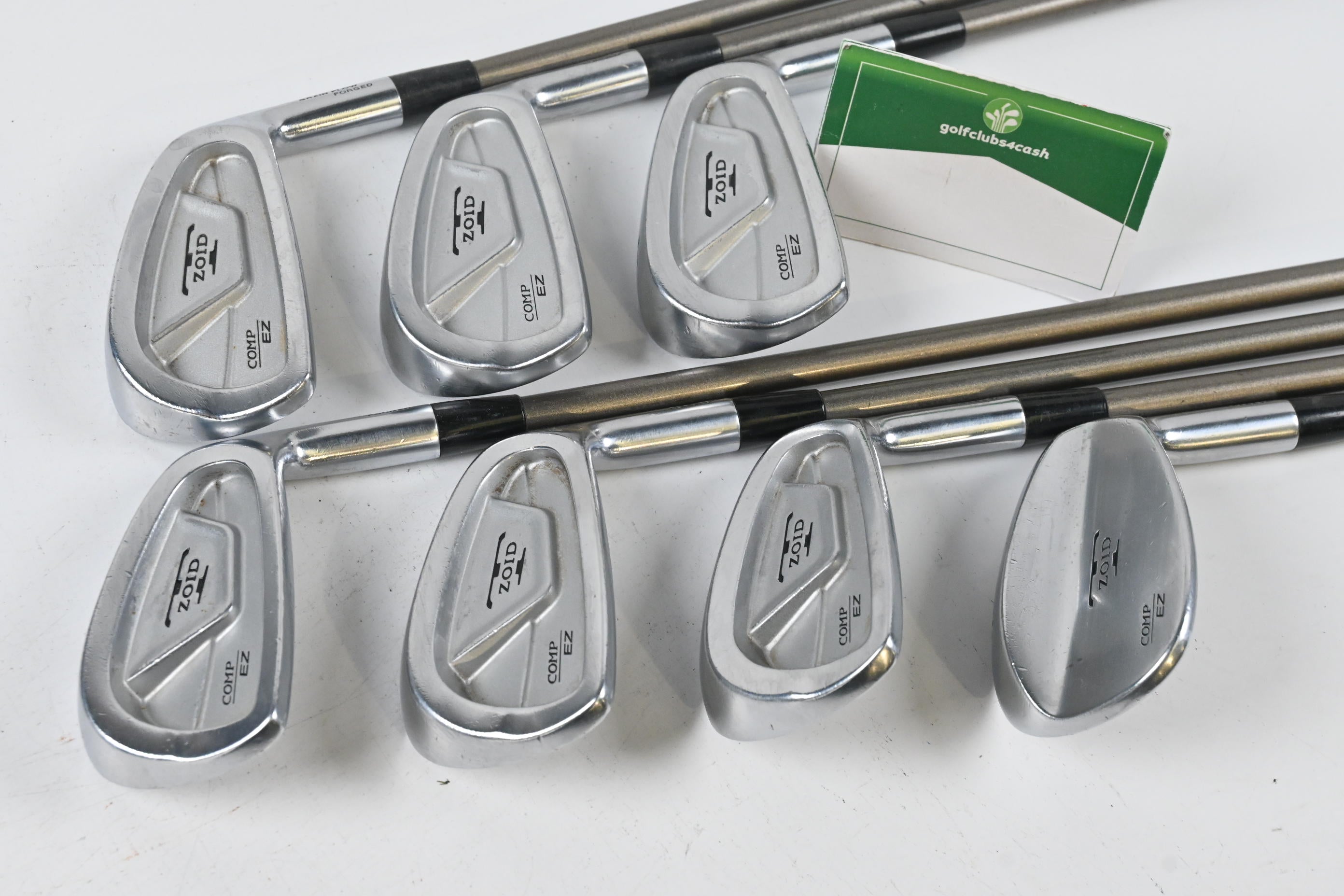 Ladies Mizuno T-Zoid Comp EZ Irons / 5-PW+SW / Ladies Flex Mizuno Shafts