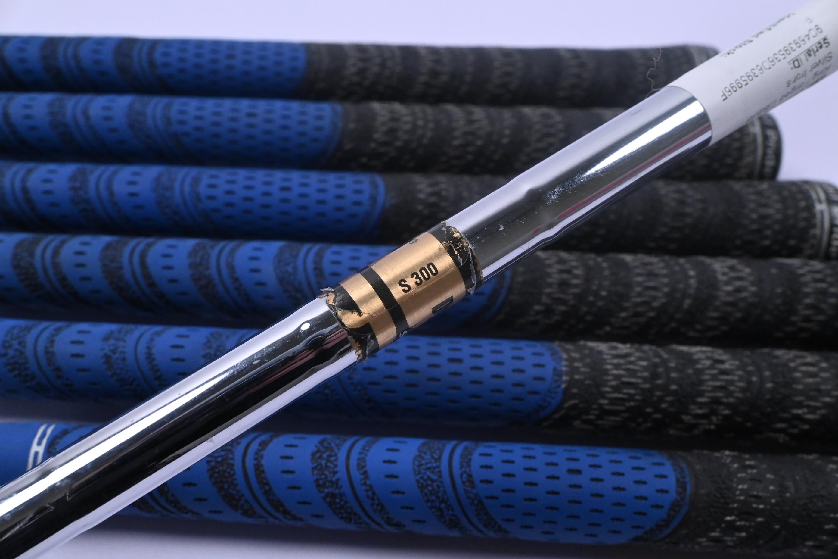 Cobra King Forged CB Silver Irons / 3-9i / Stiff Flex Dynamic Gold S300 Shafts