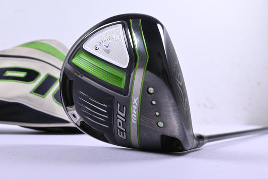 Callaway Epic Max Driver / 10.5 Degree / Stiff Flex HZRDUS iM10 Green Shaft