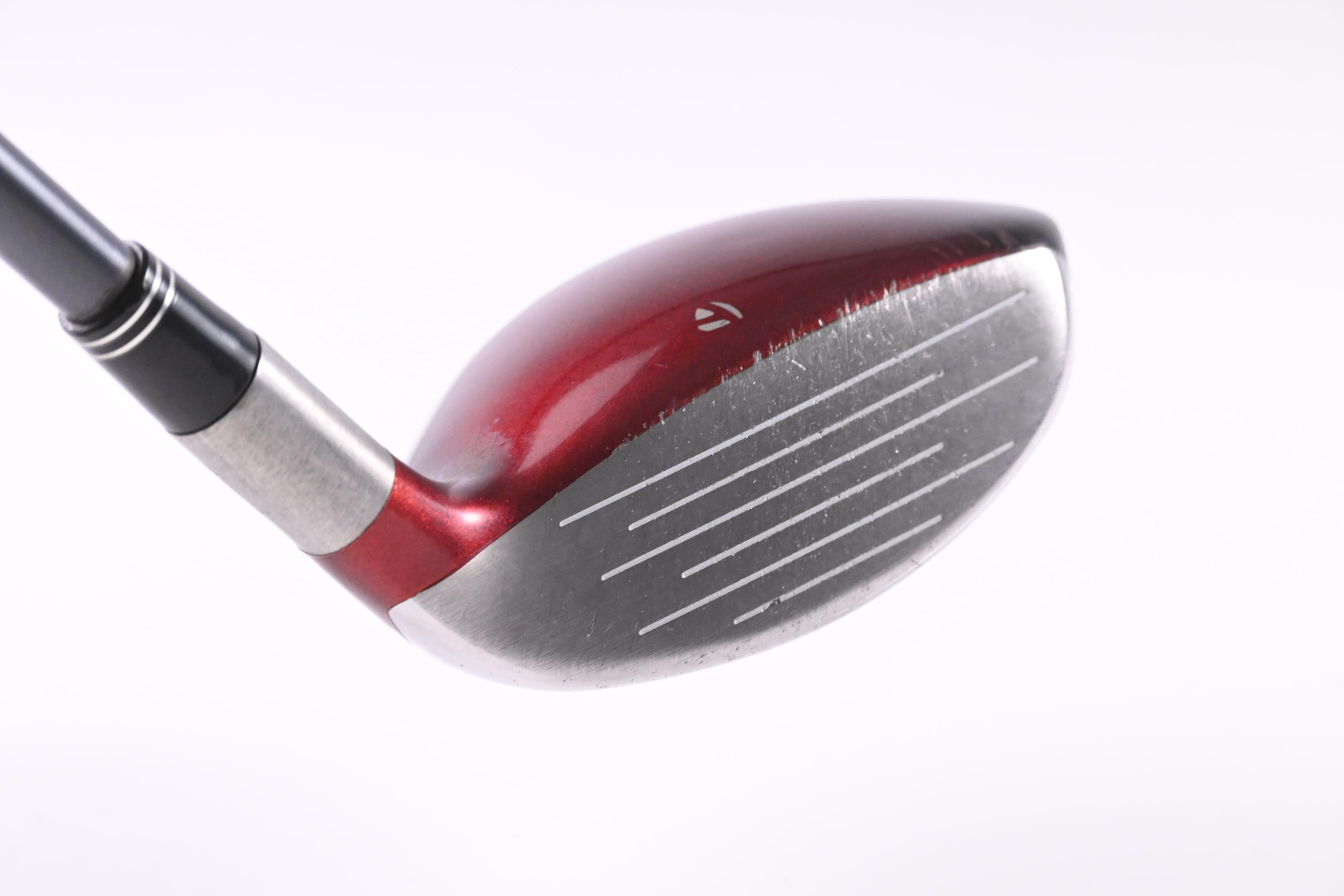 Left Hand Taylormade R7 CGB Max #4 Hybrid / 22 Degree / Regular Flex REAX 55