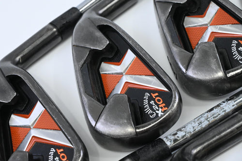 Callaway X-24 Hot Irons / 4-PW+SW / Uniflex Callaway Shaft