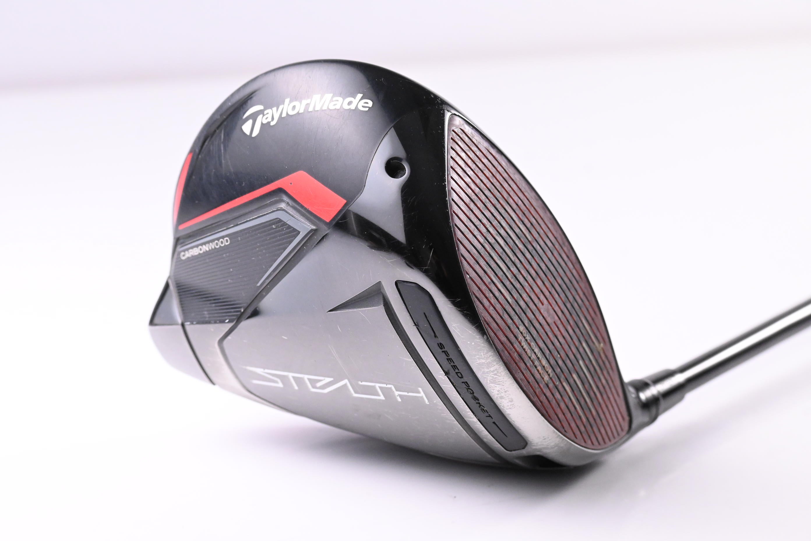 Taylormade Stealth Driver / 9 Degree / Stiff Flex HZRDUS Smoke Red RDX 60 Shaft