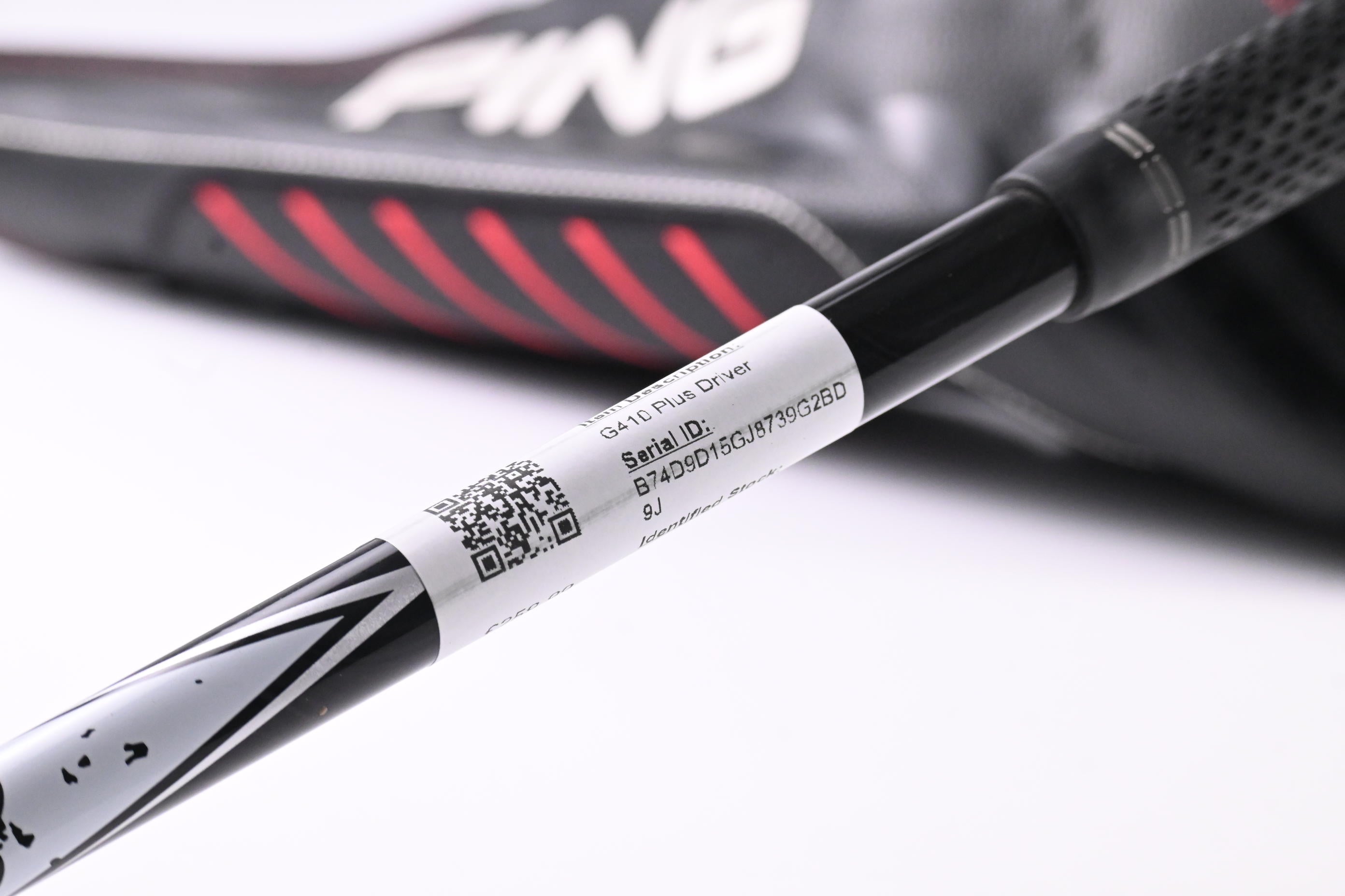 Ping G410 Plus Driver / 12 Degree / Stiff Flex Evenflow Black 75 Shaft