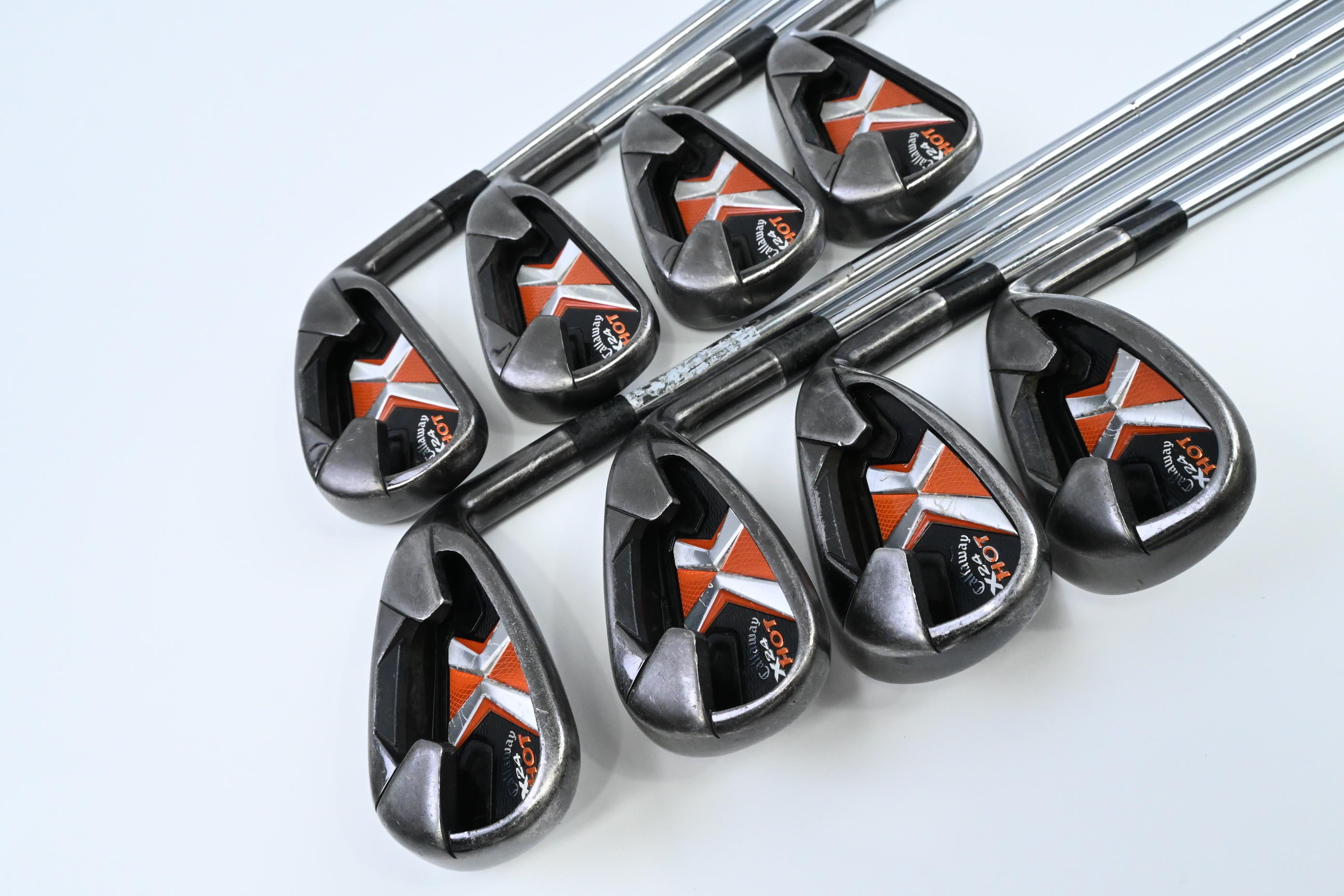 Callaway X-24 Hot Irons / 4-PW+SW / Uniflex Callaway Shaft