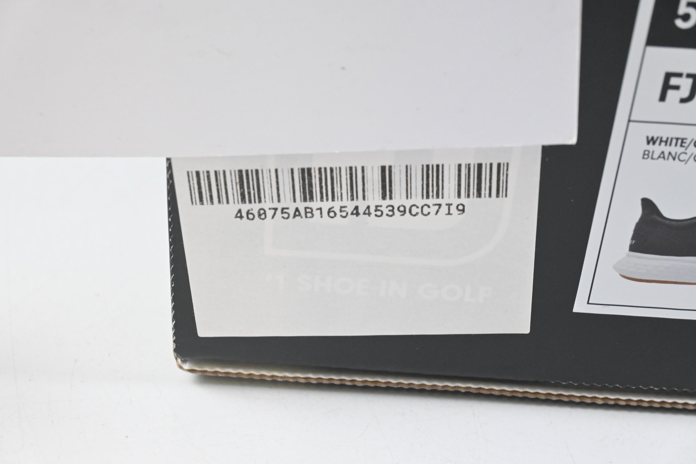 FootJoy Pulse Golf Shoes / Size UK 8.5 / White, Gum & Navy