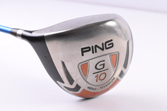 Left Hand Ping G10 Driver / 9 Degree / Regular Flex Graphite Design Aura Blue 65