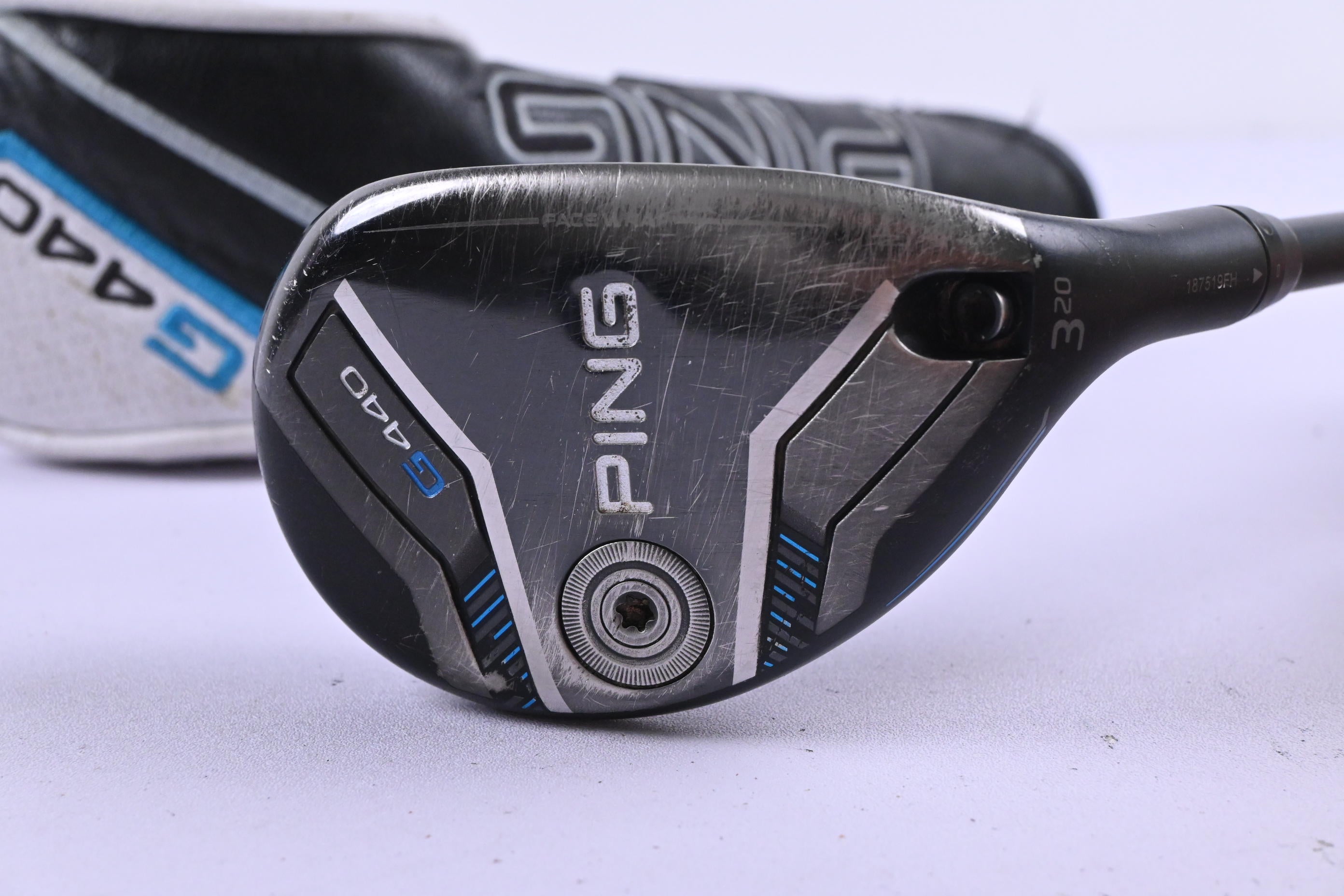 Ping G440 #3 Hybrid / 20 Degree / Stiff Flex Ping Alta CB Blue 70 Shaft