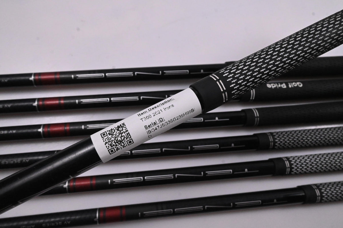 Titleist T300 2021 Irons / 5-PW+48° / Senior Flex Tensei AV Red AM(2) Shafts