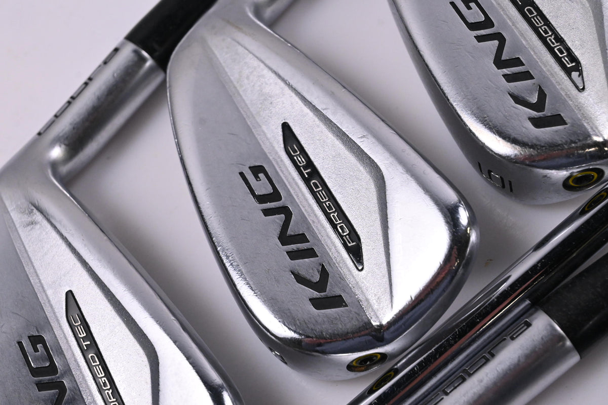 Cobra King Forged Tec 2020 Irons / 4-PW / Stiff Flex KBS $-Taper Lite