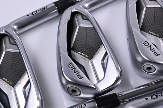 Ping G430 Irons / 5-PW / Black Dot / Regular Flex Ping AWT 2.0 Shafts