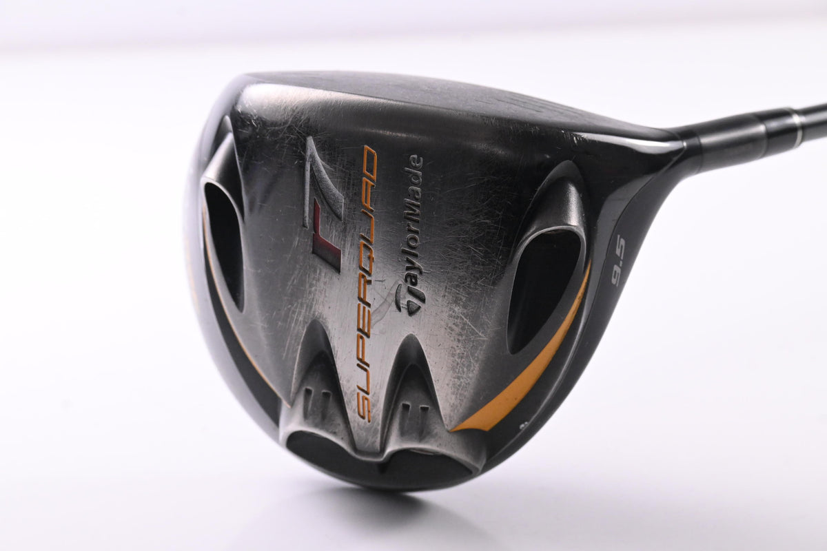 Taylormade R7 Superquad Driver / 9.5 Degree / Stiff Flex Fujikura REAX 65 Shaft