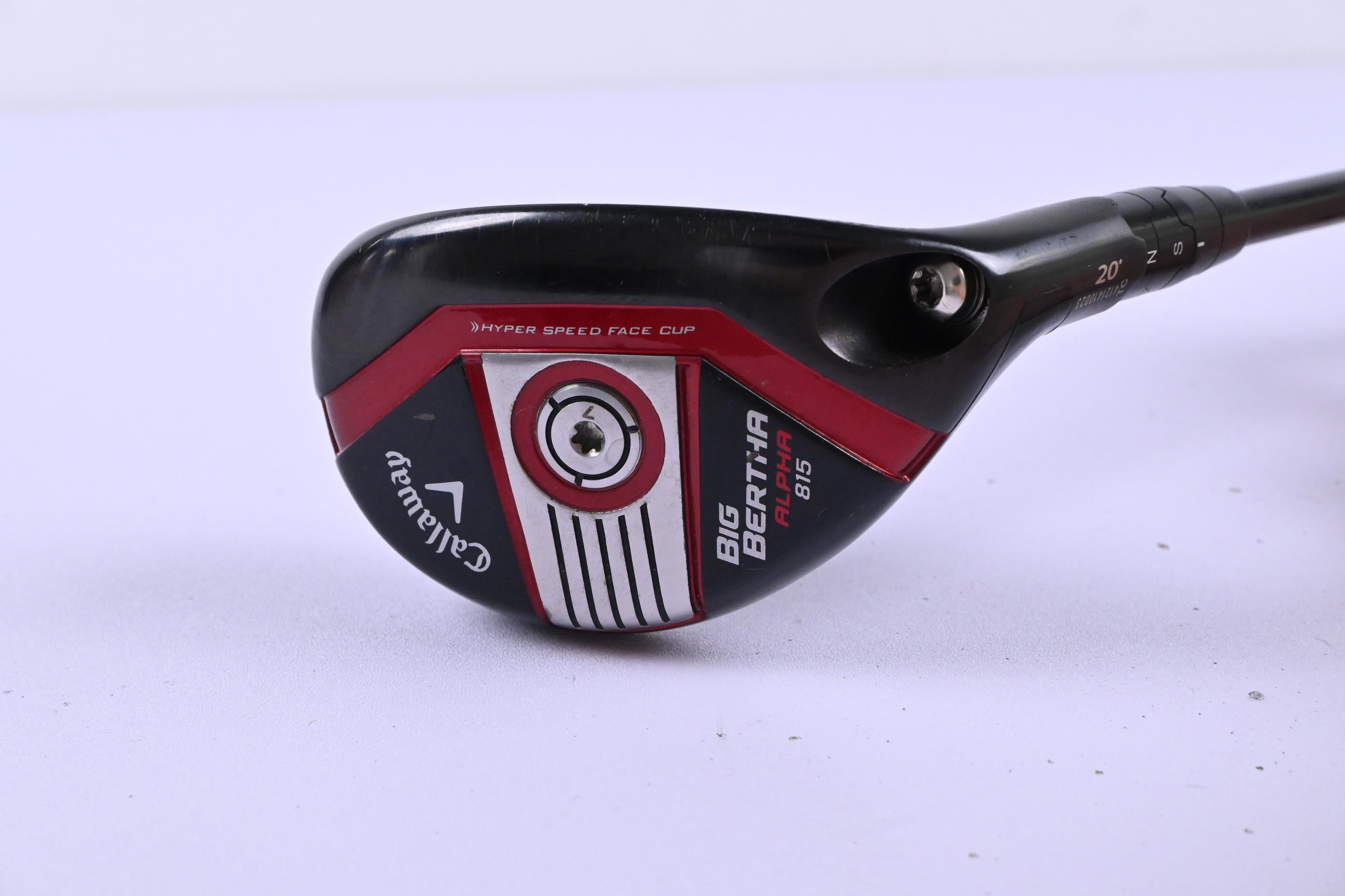 Callaway Big Bertha Alpha 815 #3 Hybrid / 20 Degree / Stiff Flex Denali Black 70