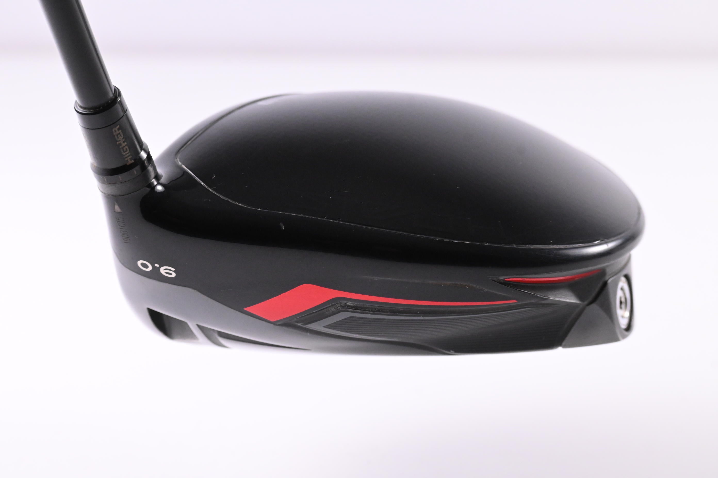 Taylormade Stealth Driver / 9 Degree / Stiff Flex HZRDUS Smoke Red RDX 60 Shaft