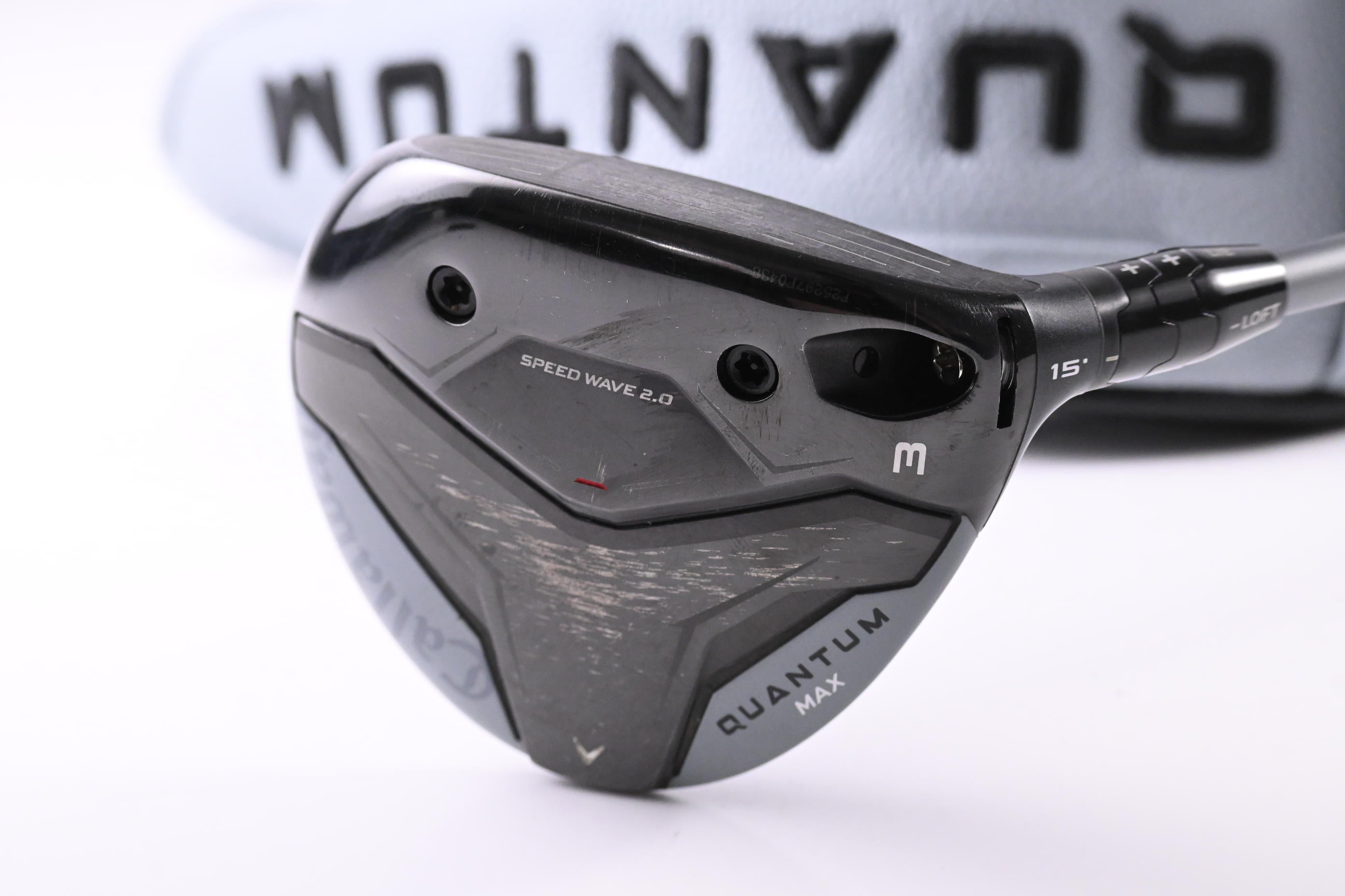 Callaway Quantum Max #3 Wood / 15 Degree / Regular Flex Denali Frost Silver 60