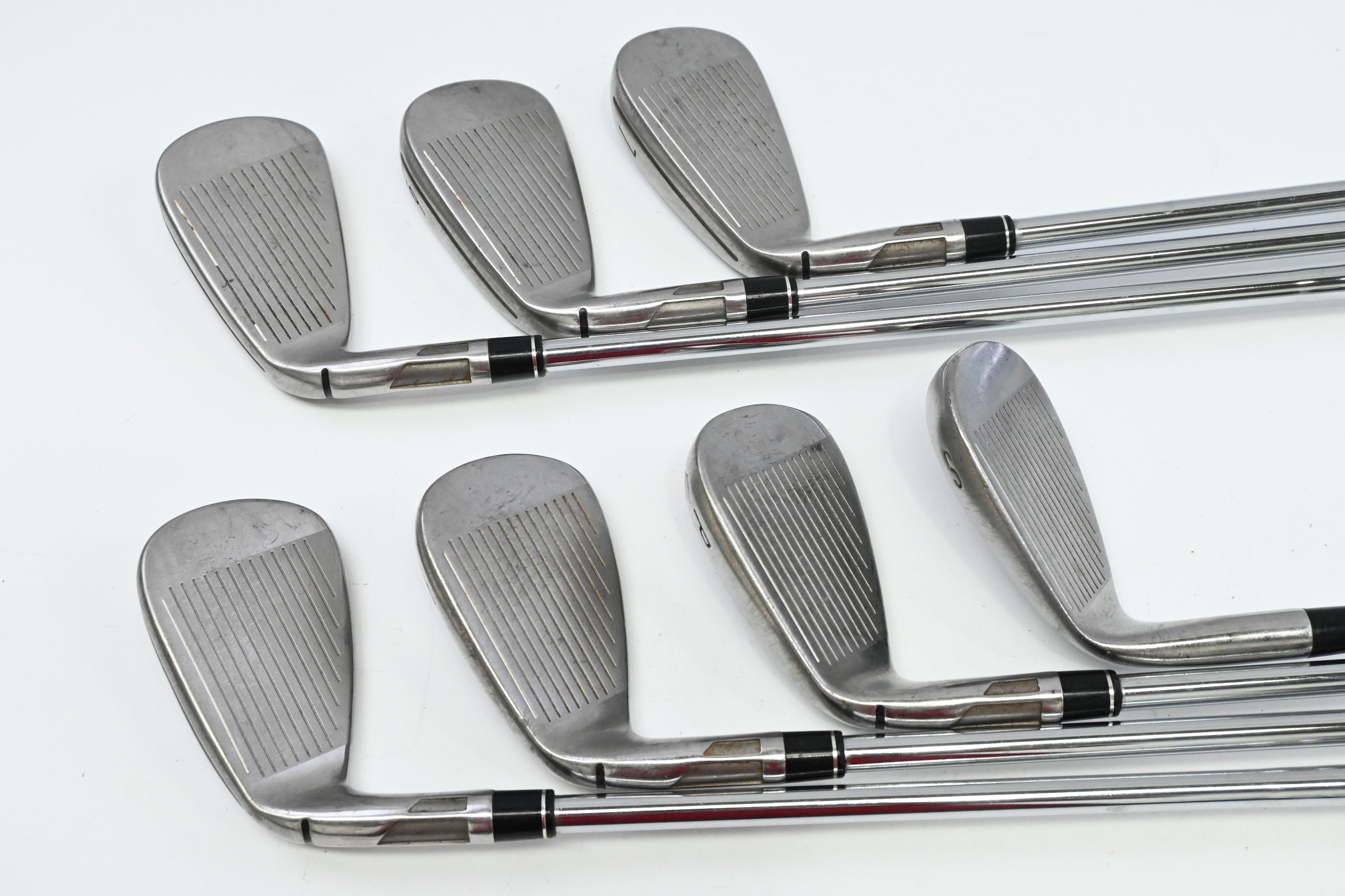 Taylormade Stealth Irons / 5-PW+SW / Stiff Flex KBS Max MT 85 Shafts