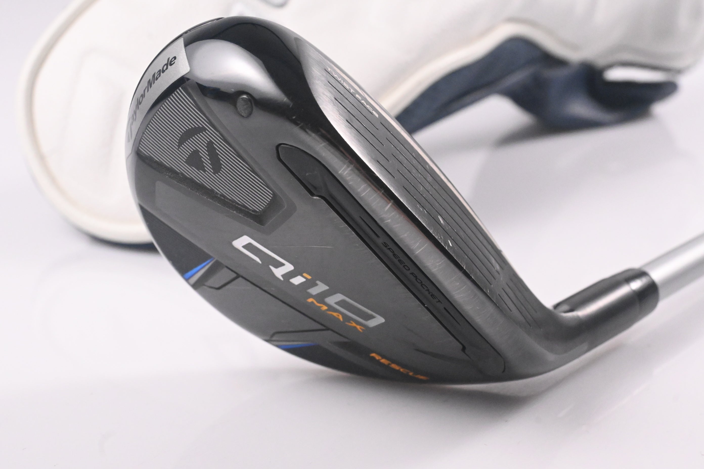 Ladies Taylormade Qi10 Max #5 Hybrid / 27 Degree / Ladies Flex Speeder NX TCS 40